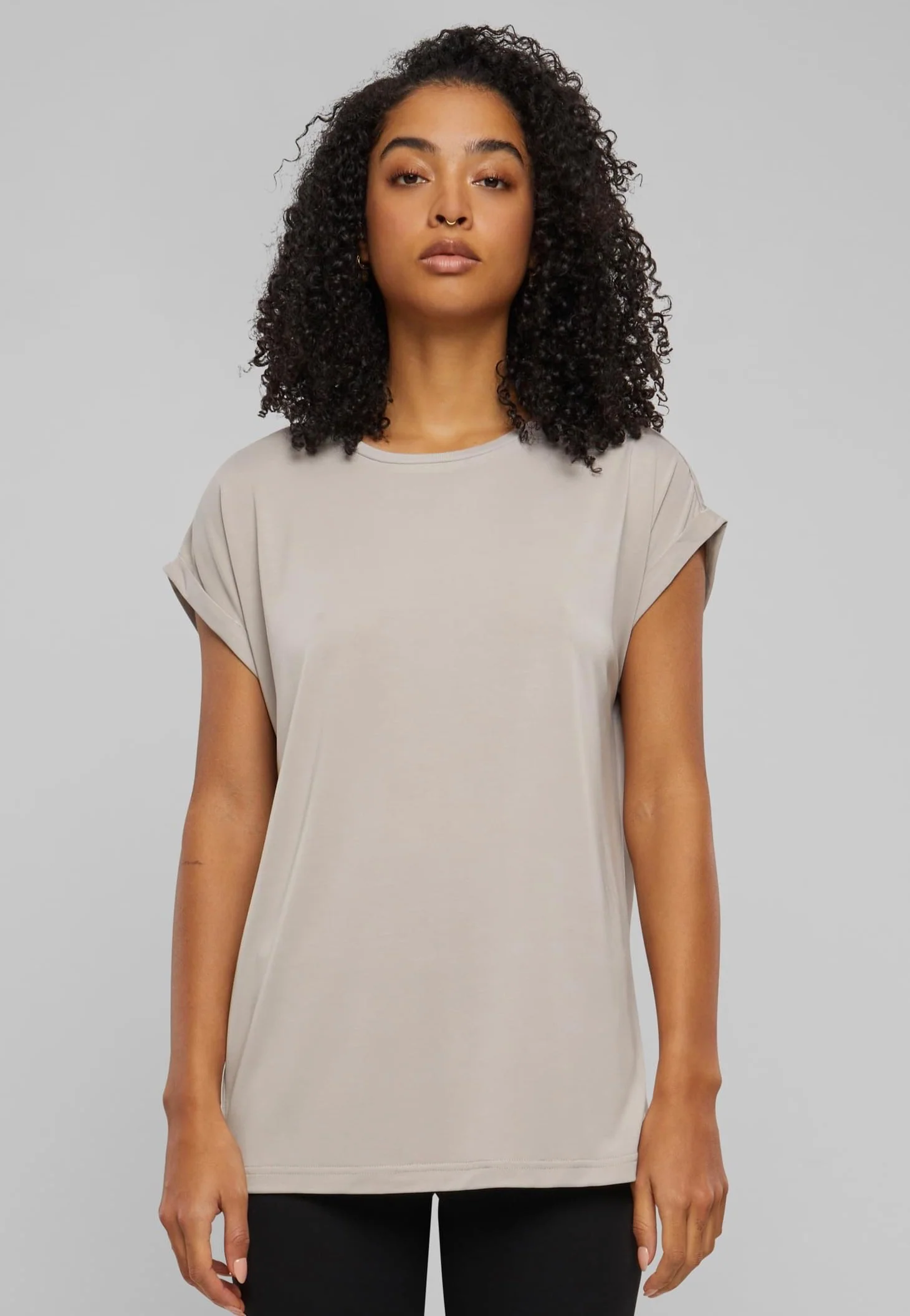 Urban Classics - Ladies Modal Extended Shoulder Cloud - T-Shirt