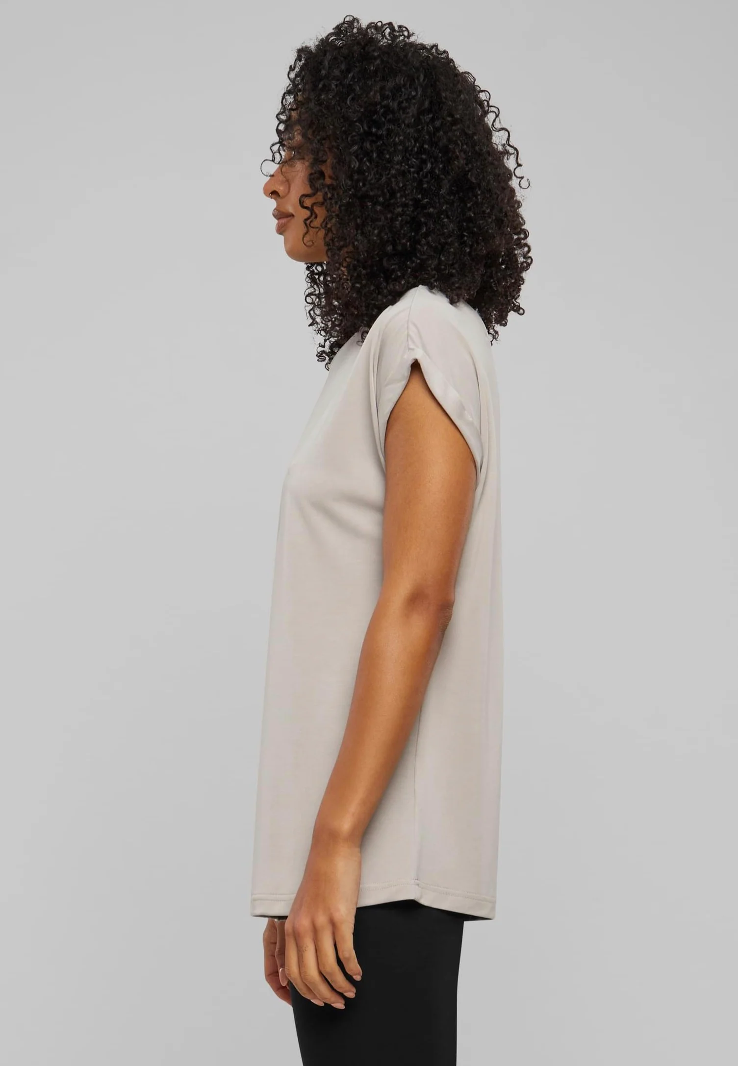 Urban Classics - Ladies Modal Extended Shoulder Cloud - T-Shirt - Image 2