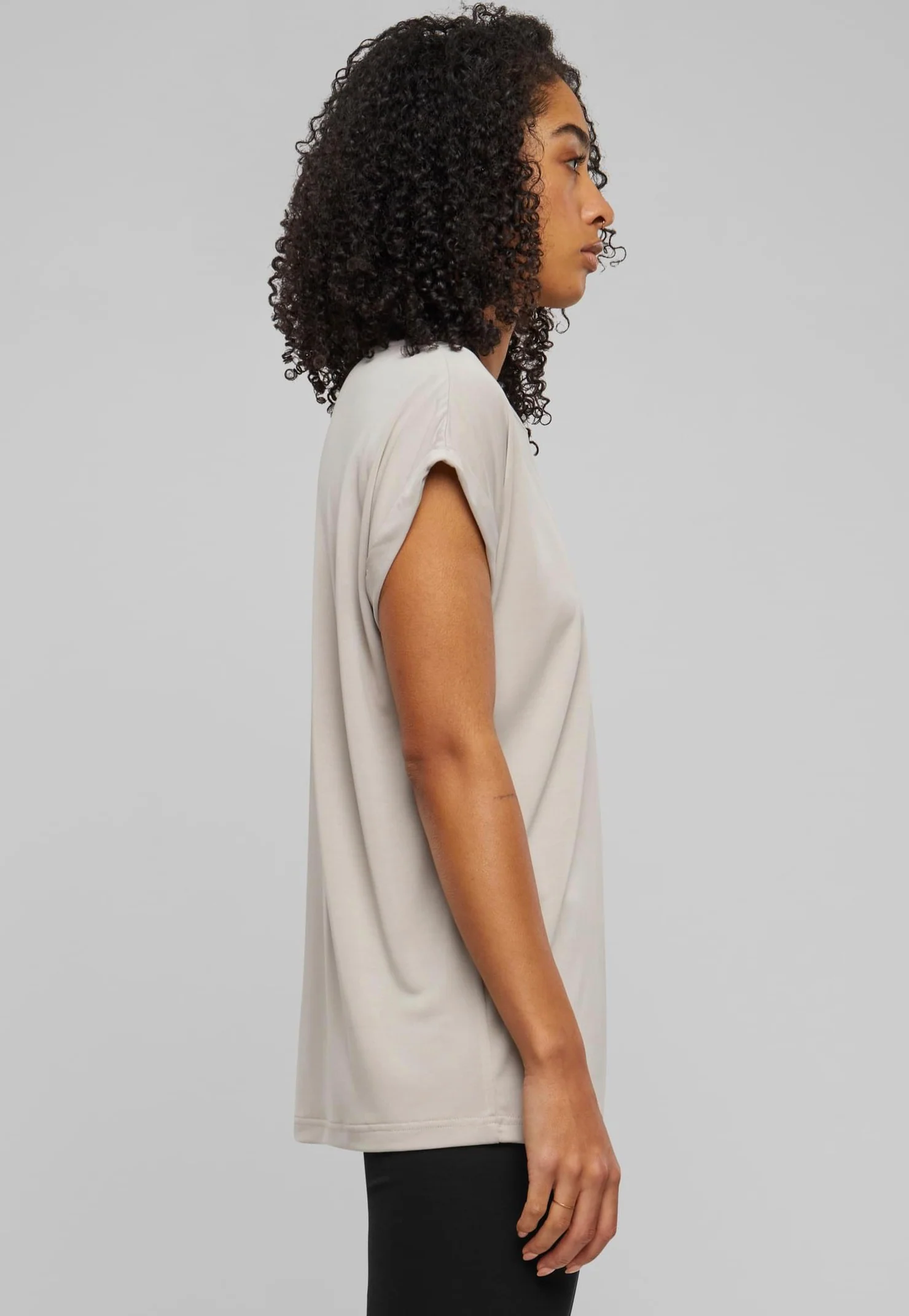 Urban Classics - Ladies Modal Extended Shoulder Cloud - T-Shirt - Image 3