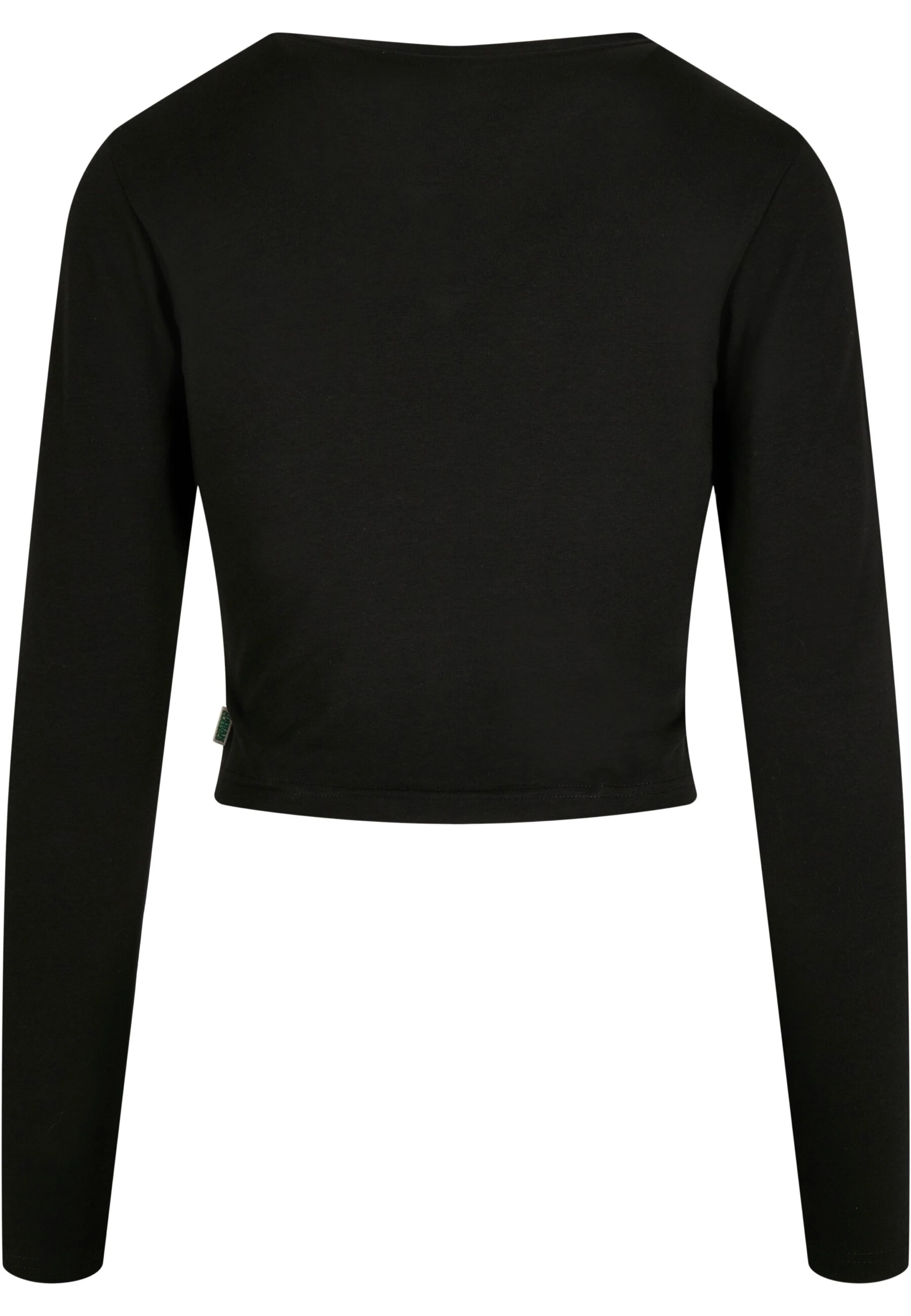 Urban Classics - Ladies Organic Cropped Black - Longsleeve - Image 9