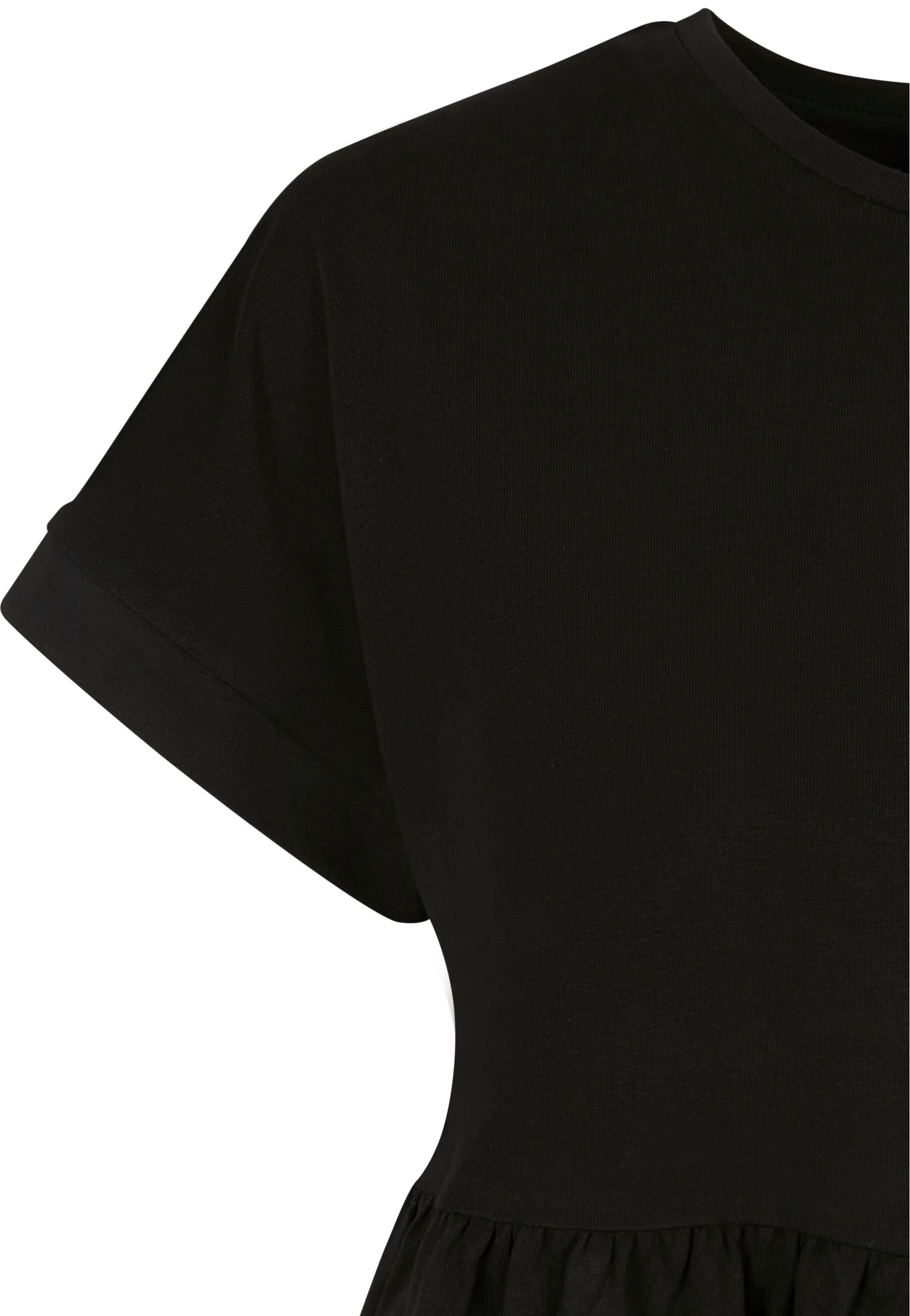 Urban Classics - Ladies Organic Empire Valance Tee Black - Dress - Image 9