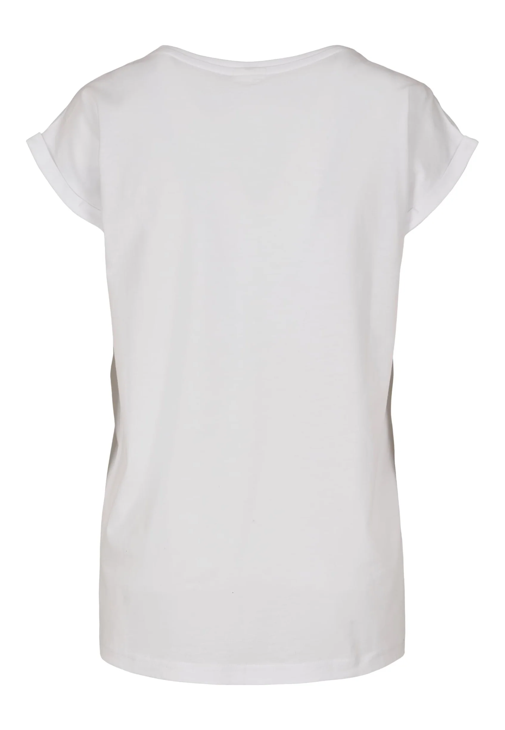 Urban Classics - Ladies Organic Extended Shoulder White - T-Shirt - Image 7
