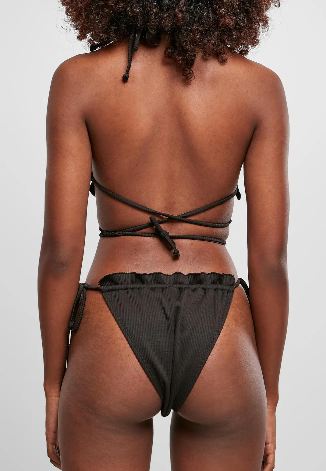 Urban Classics - Ladies Rib Babylock Triangle Black - Bikini - Image 4