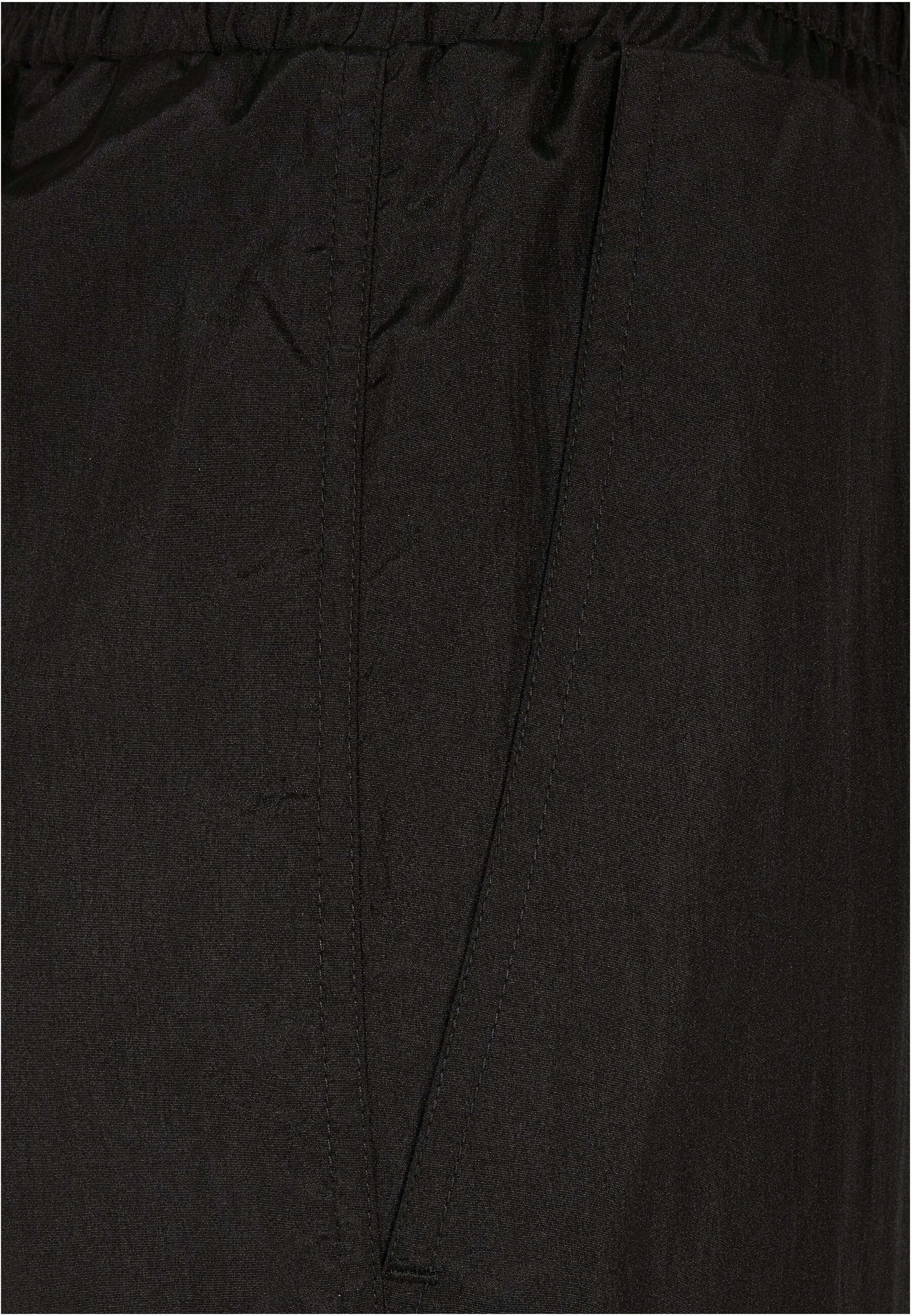 Urban Classics - Ladies Shiny Crinkle Nylon Zip Black - Pants - Image 16
