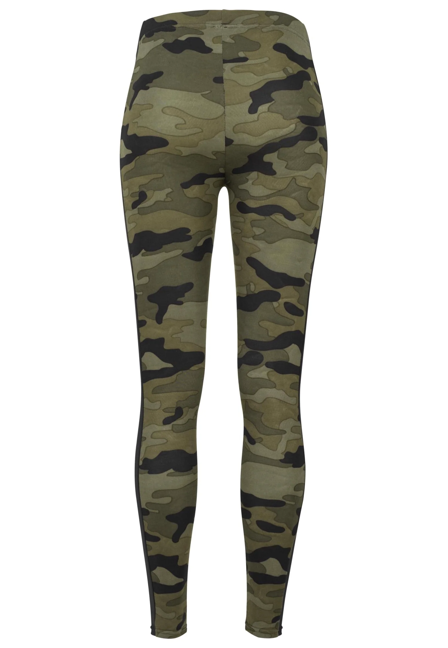 Urban Classics - Ladies Stripe Woodcamo/Black - Leggings - Image 10