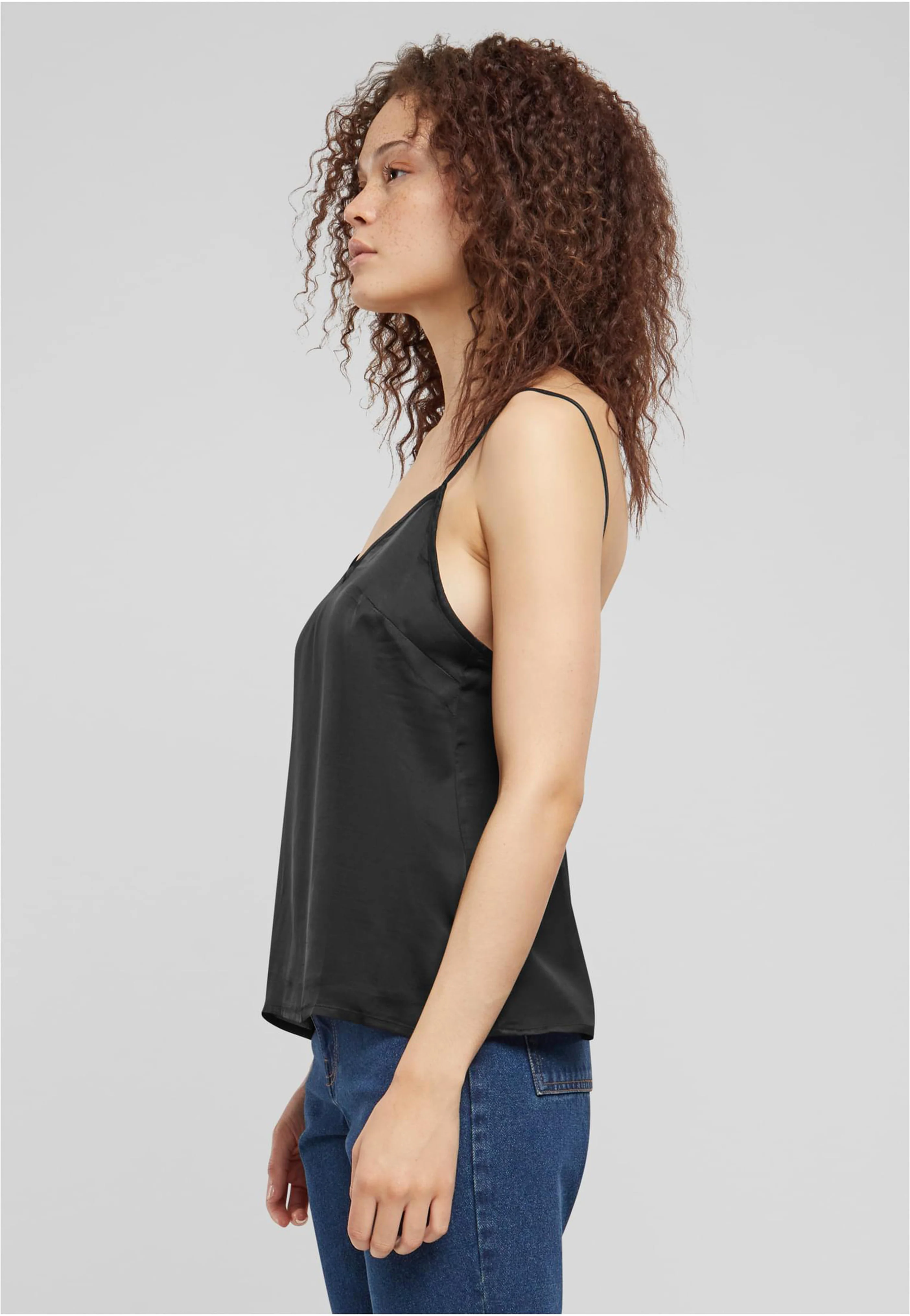 Urban Classics - Ladies Viscose Satin Slip Black - Top - Image 3