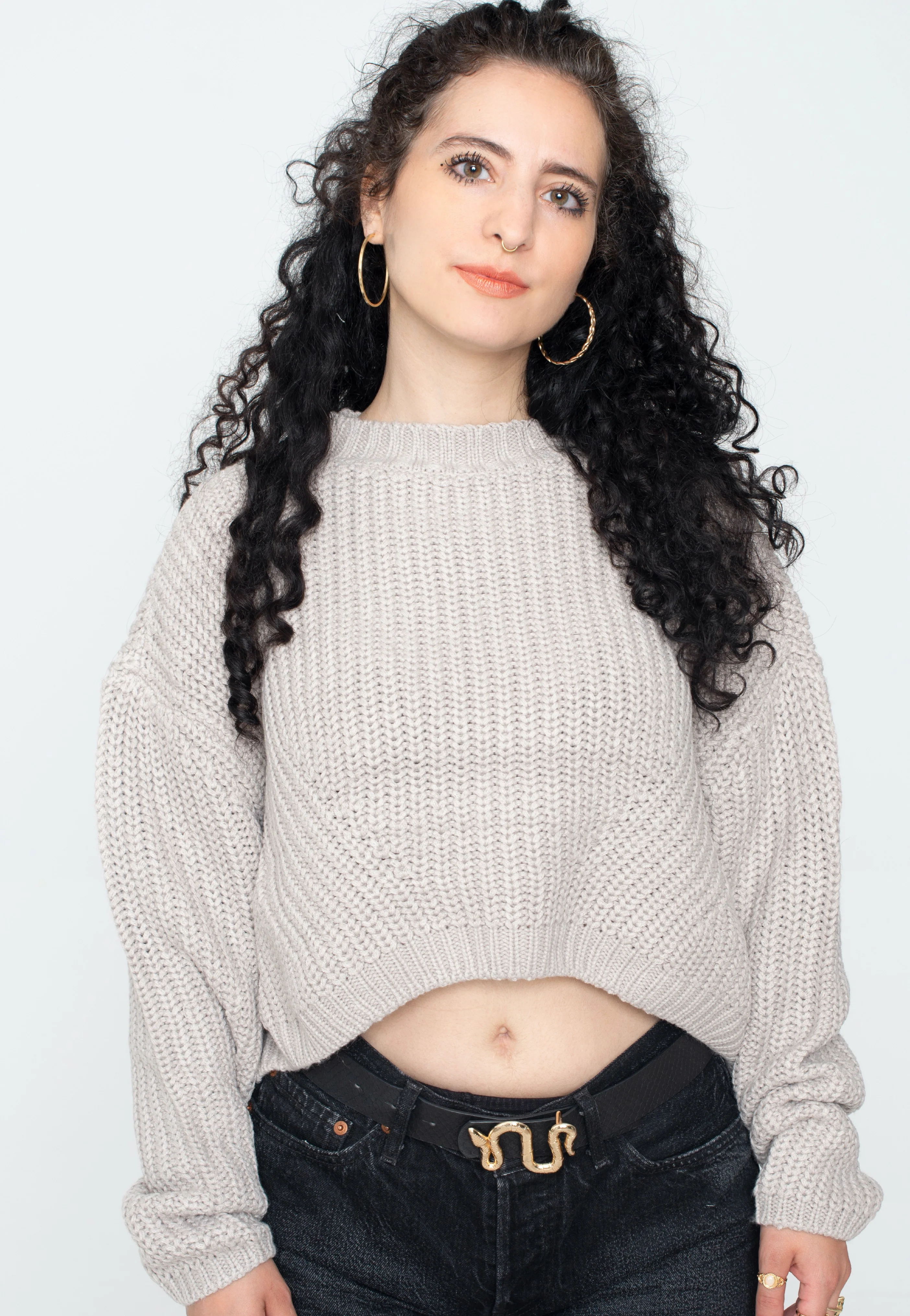 Urban Classics - Ladies Wide Oversize Warmgrey - Pullover - Image 3