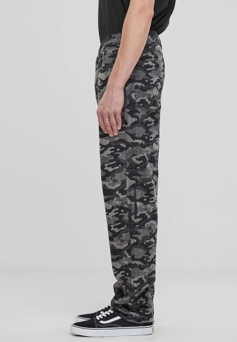 Urban Classics - Laser Printed Blacklasercamo - Jeans - Image 4