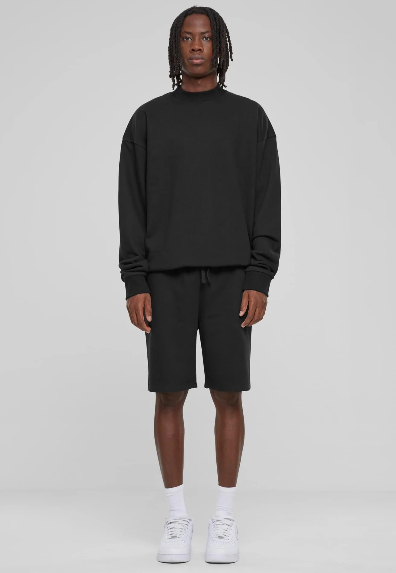 Urban Classics - Light Terry Black - Sweater - Image 5
