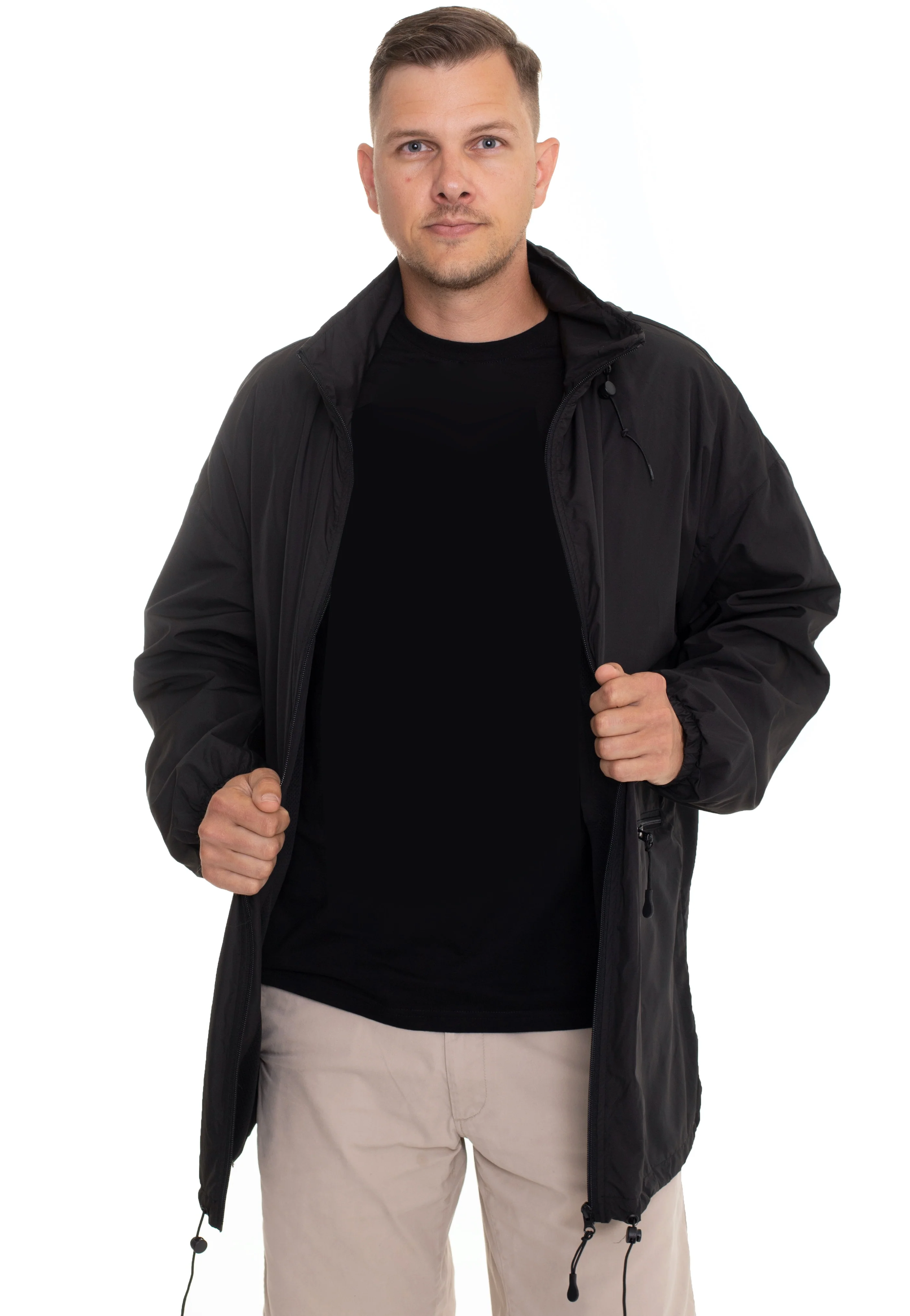 Urban Classics - Oversized Track Black - Track Jacket - Image 3
