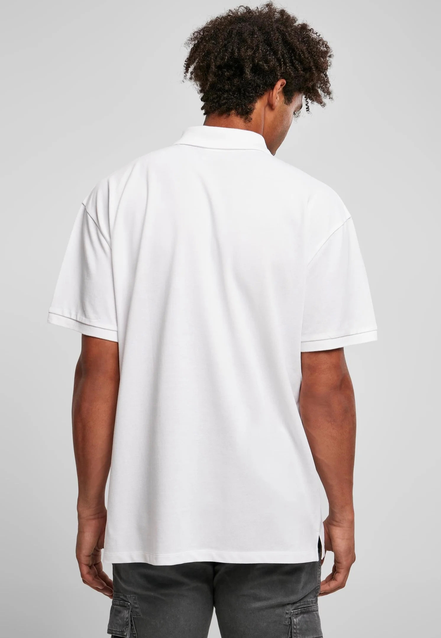 Urban Classics - Oversized White - Polo - Image 5