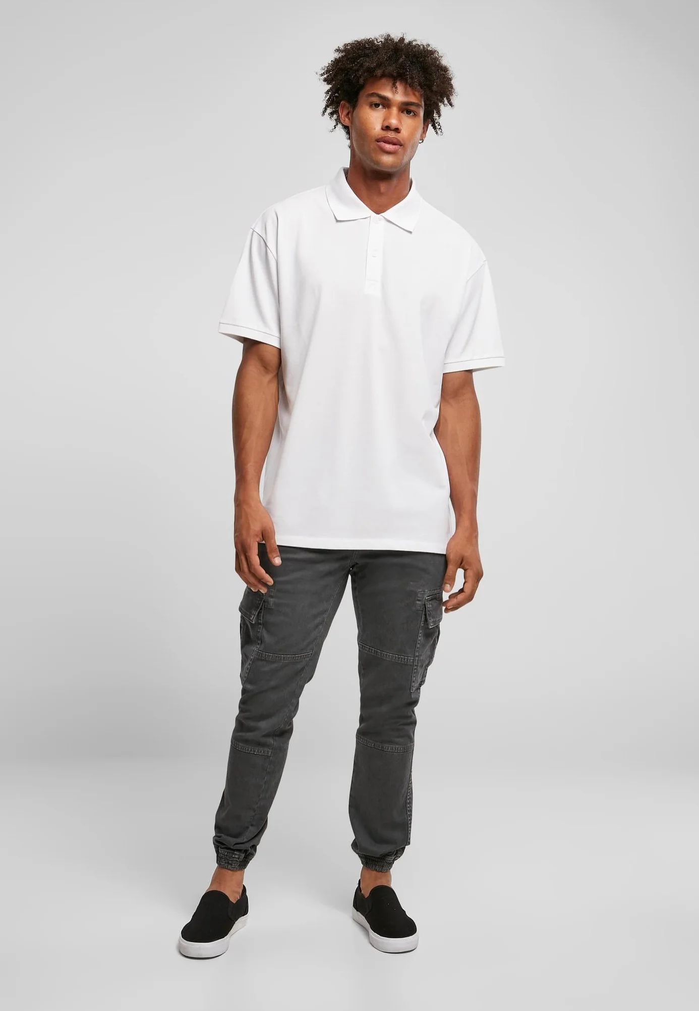 Urban Classics - Oversized White - Polo - Image 6