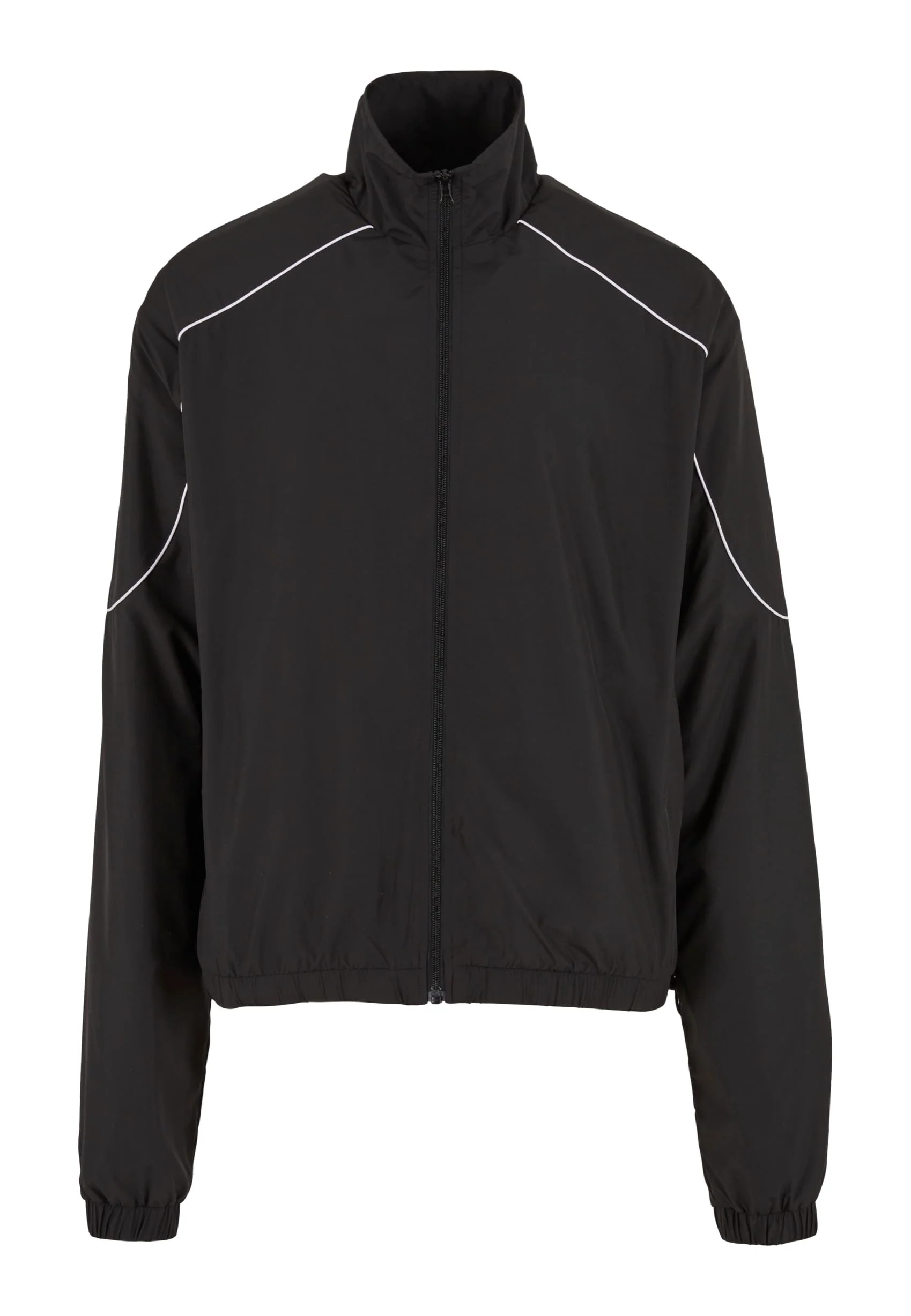 Urban Classics - Piped Panel Black - Track Jacket - Image 6
