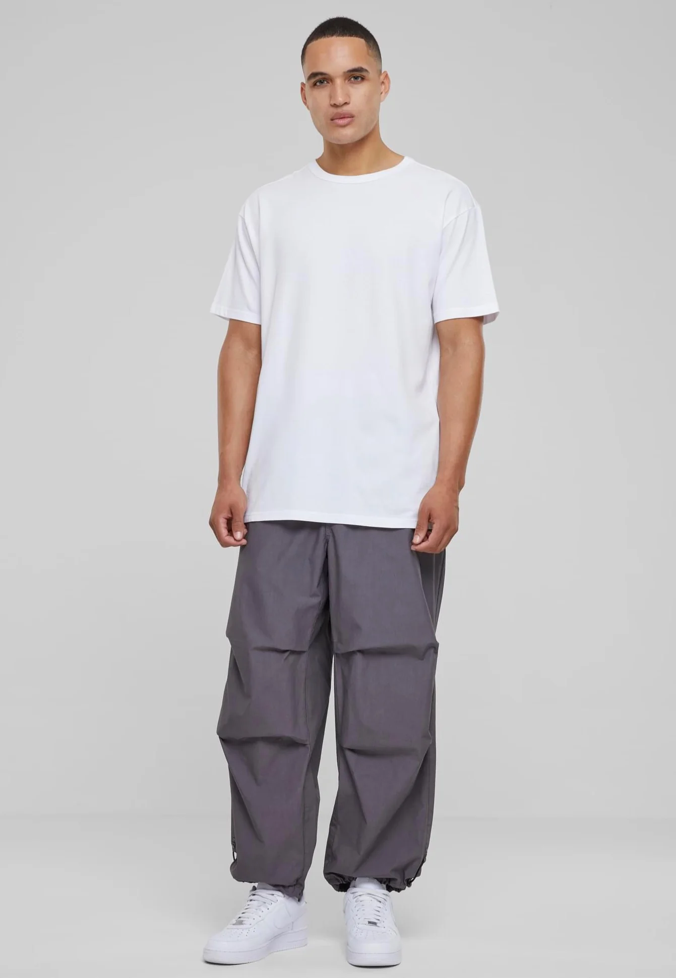 Urban Classics - Popline Parachute Darkshadow - Pants - Image 5