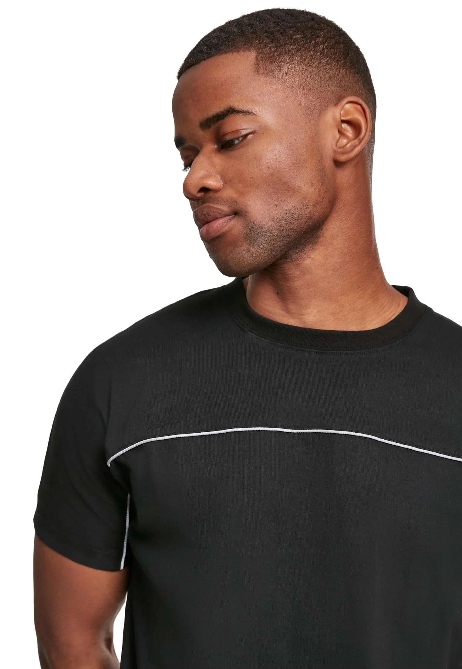 Urban Classics - Reflective Tee Black - T-Shirt - Image 8