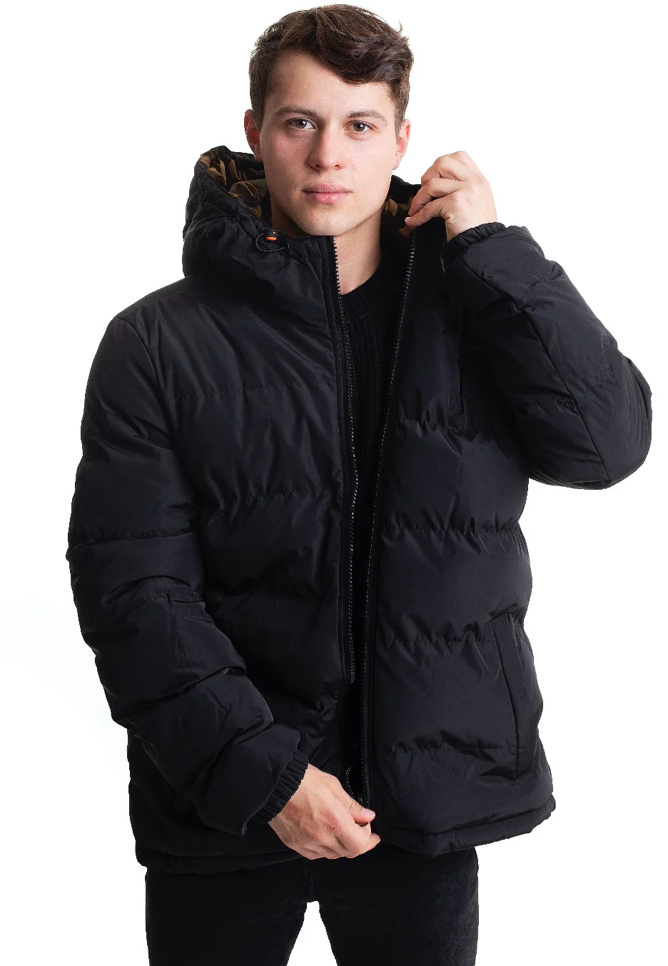 Urban Classics - Reversible Black/Woodcamo - Jacket - Image 4