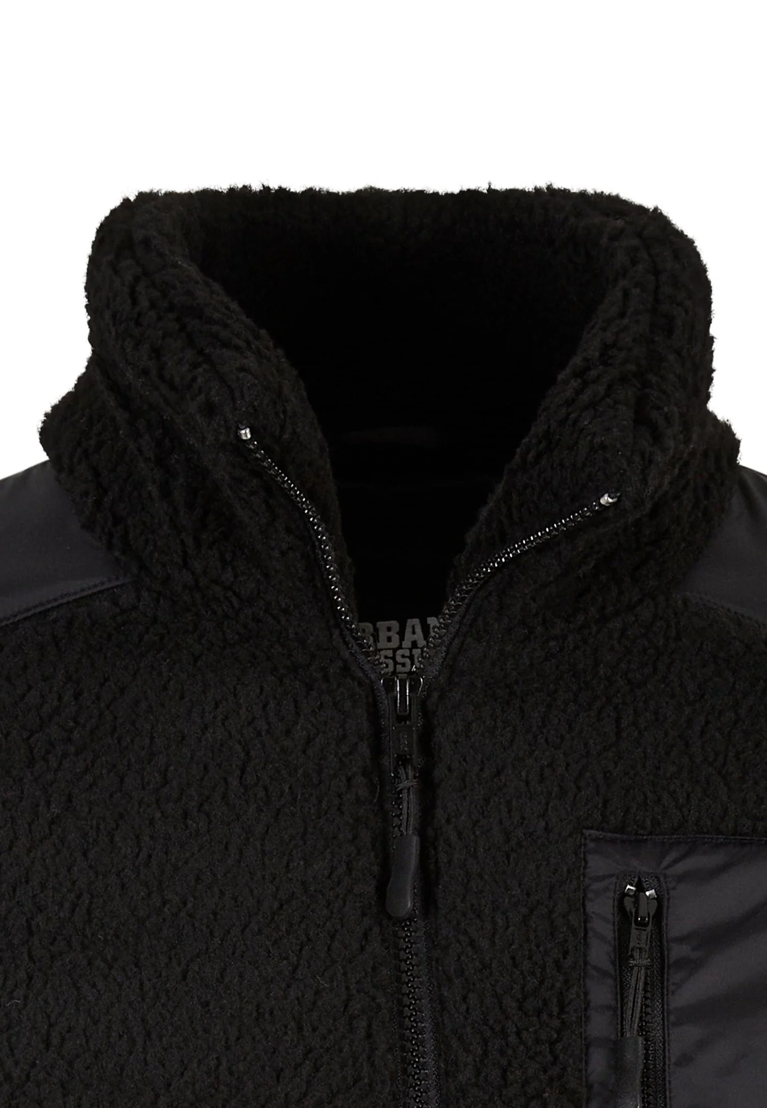 Urban Classics - Sherpa Mix Black - Jacket - Image 8