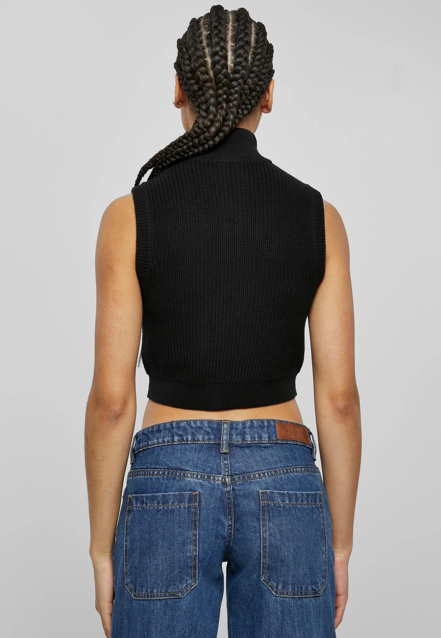 Urban Classics - Short Knit Black - Top - Image 4