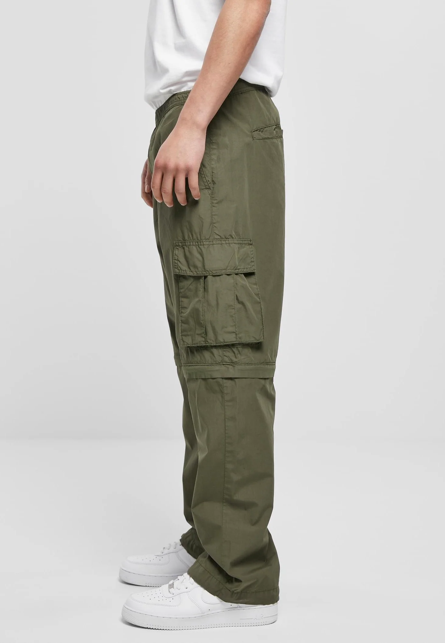 Urban Classics - Zip Away Olive - Pants - Image 2