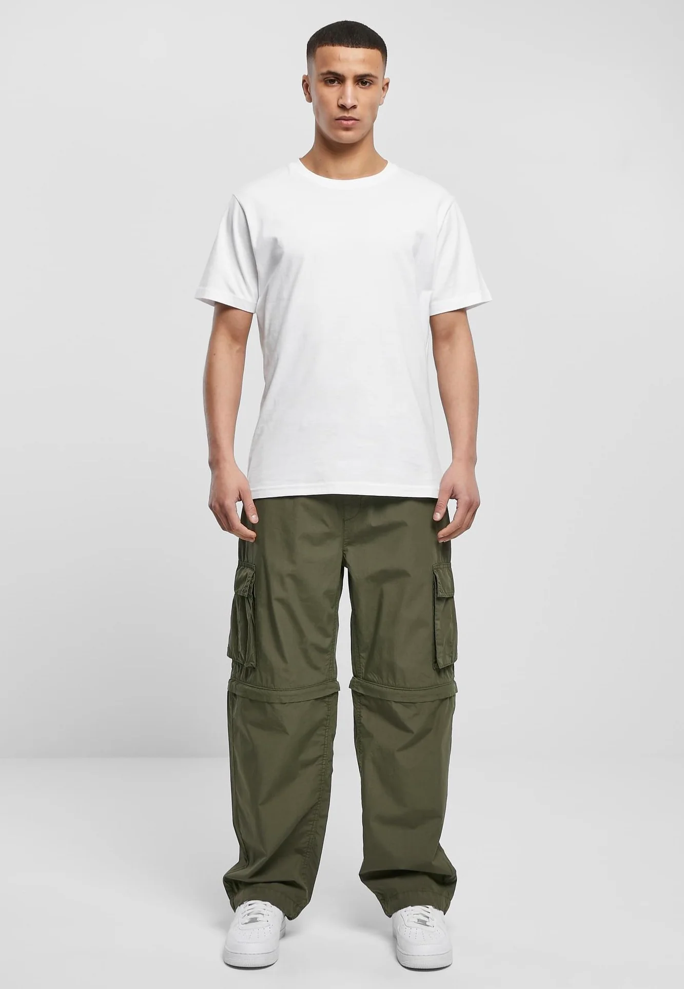 Urban Classics - Zip Away Olive - Pants - Image 5