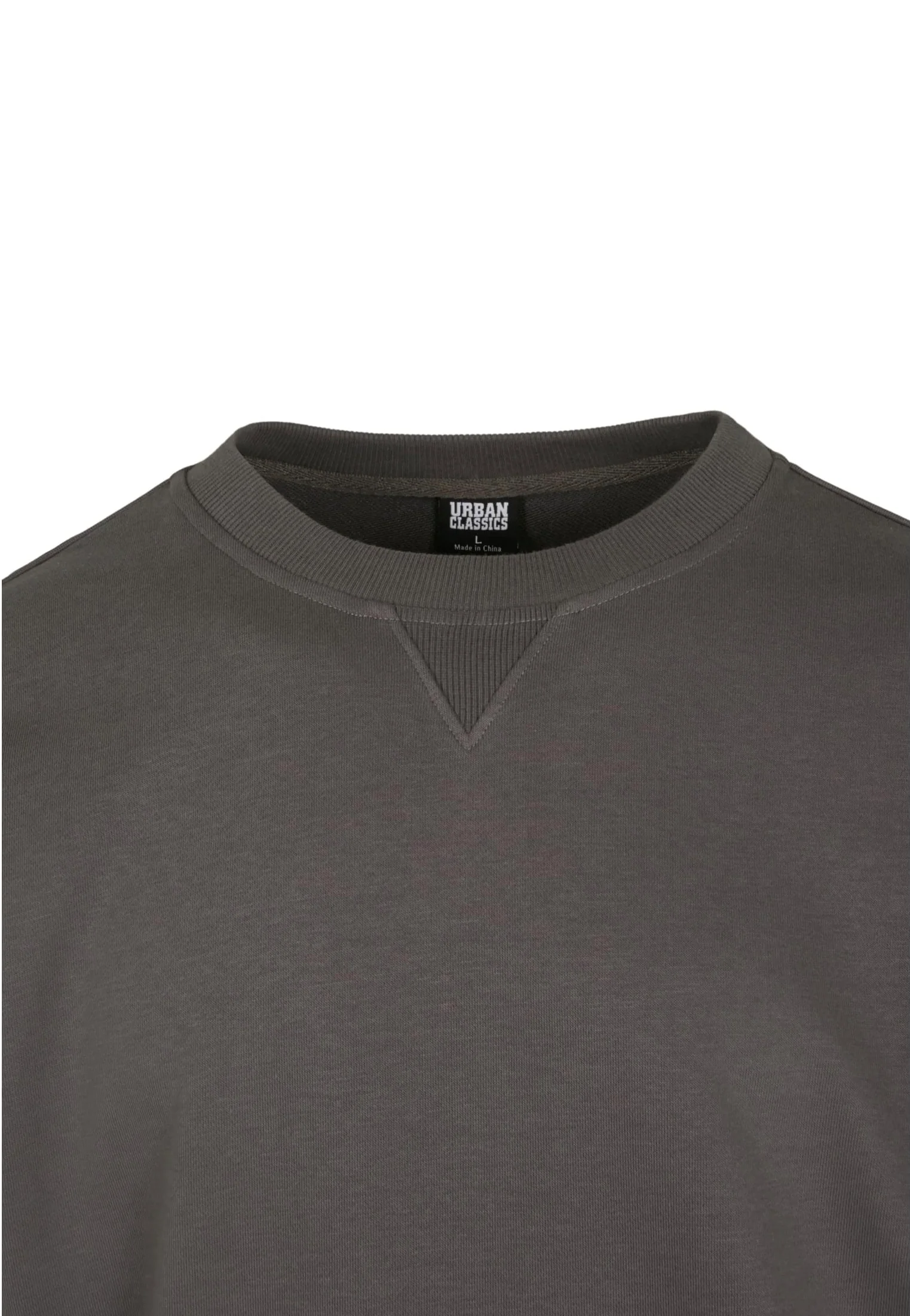 Urban Classics - Zip Away Oversized Terry Crew Darkshadow - Sweater - Image 12