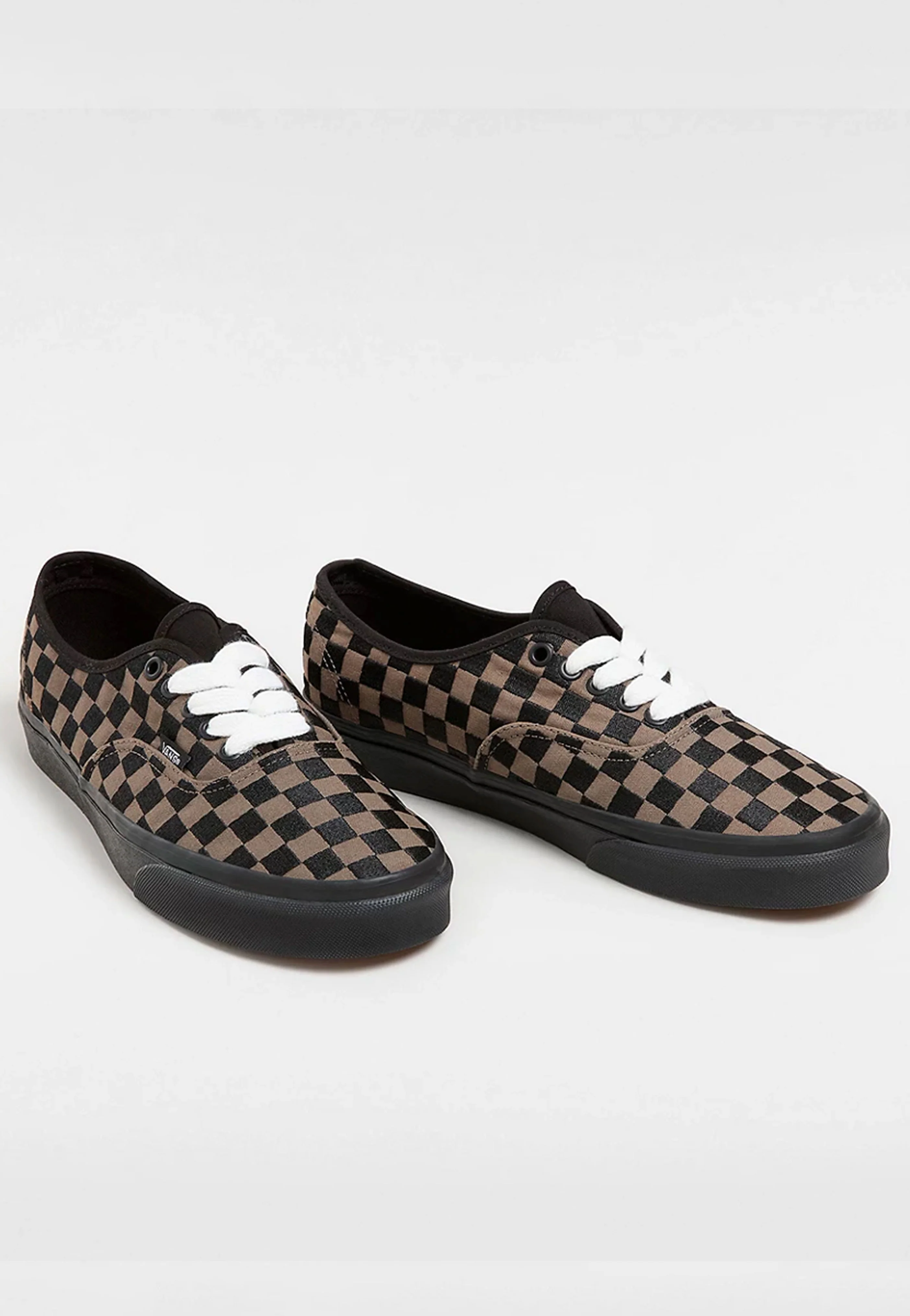 Vans - Authentic Embroidered Checker Black - Shoes - Image 4