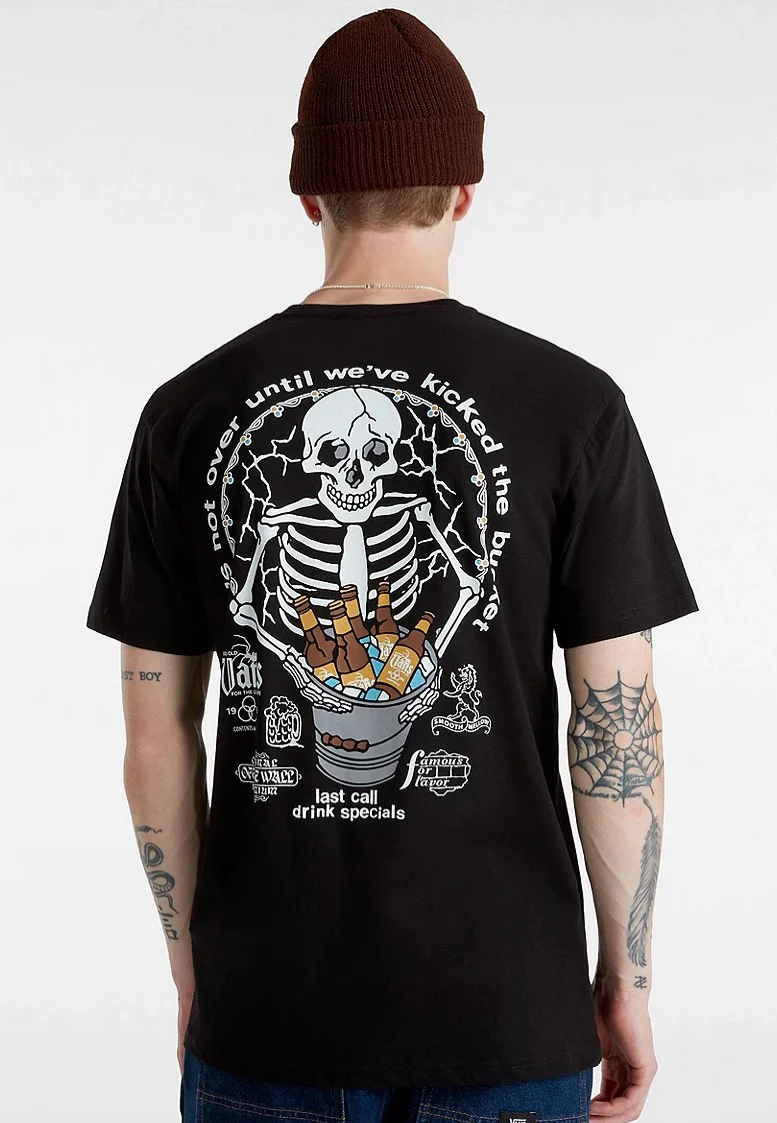 Vans - Bucket List Black - T-Shirt - Image 2