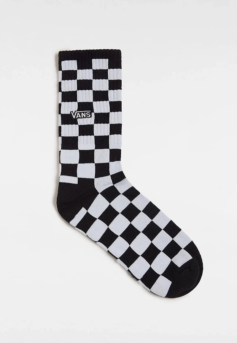 Vans - Checkerboard Crew Rox Black/White - Socks