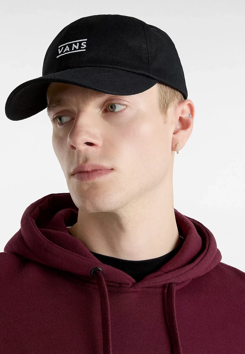 Vans - Half Box Curved Bill Jockey Black - Cap - Image 4