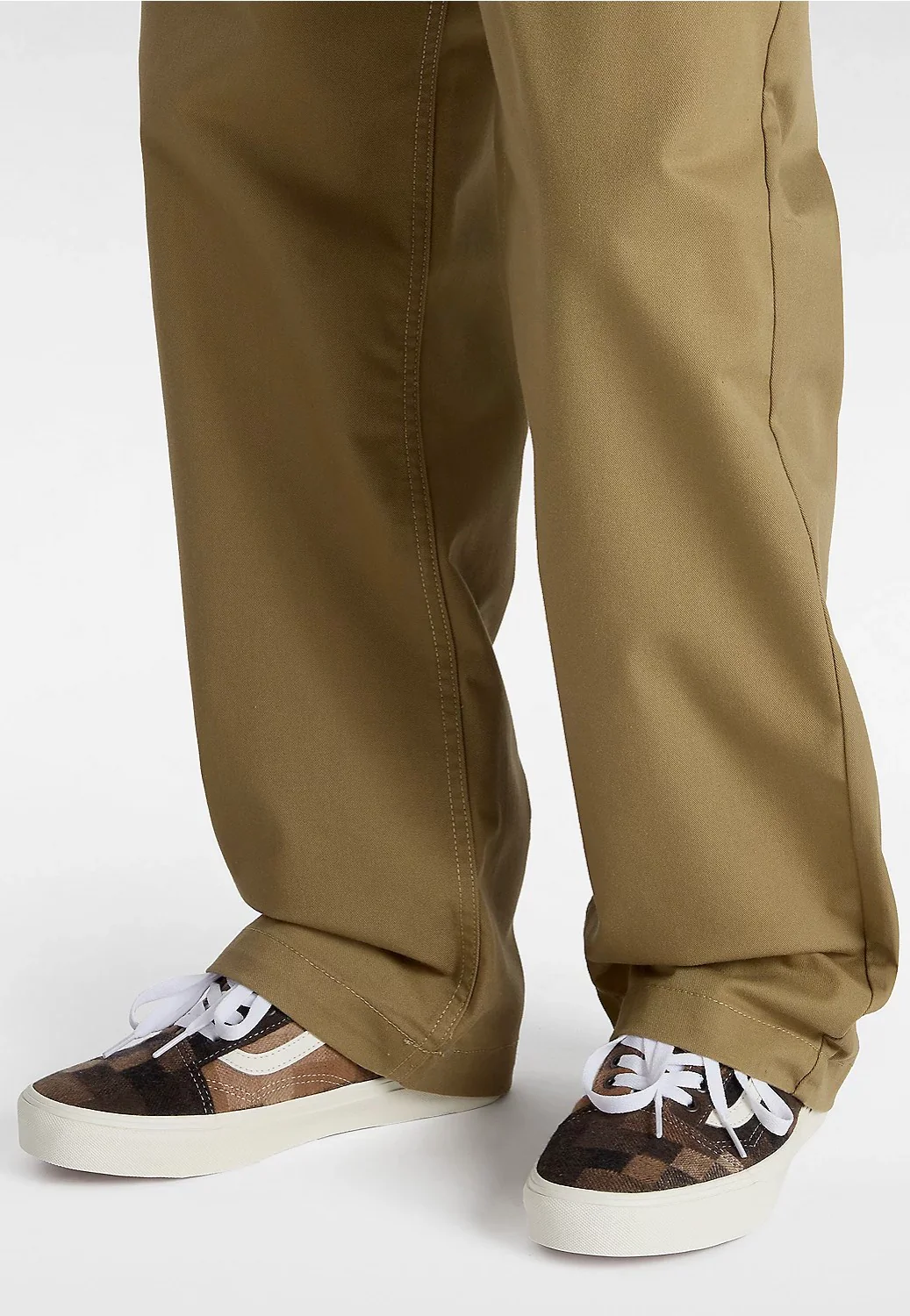 Vans - Old Skool Sweat Brown - Shoes - Image 2