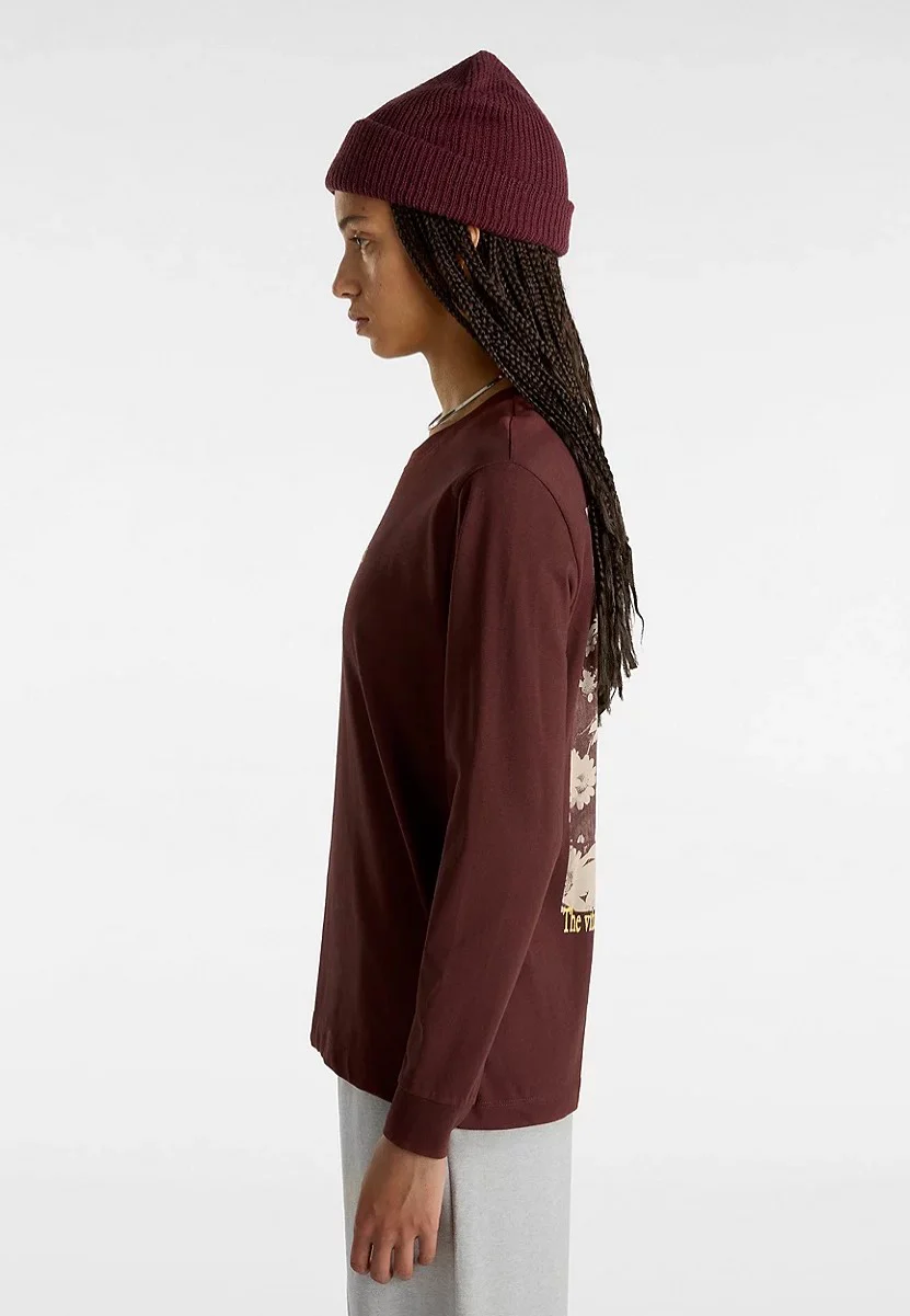 Vans - Vitality Fields Bff Bitter Chocolate - Longsleeve - Image 5