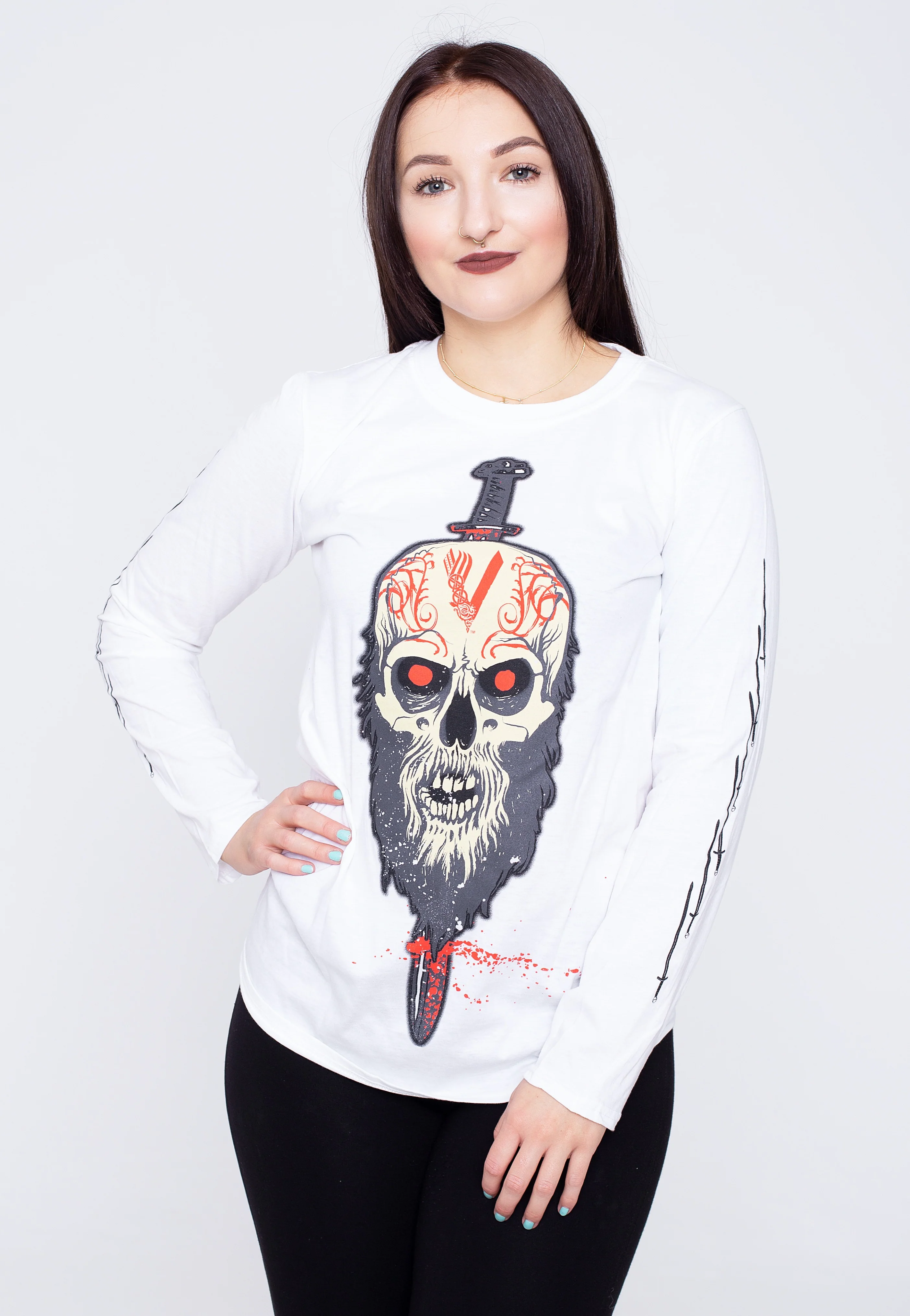 Vikings - Berserker White - Longsleeve - Image 4