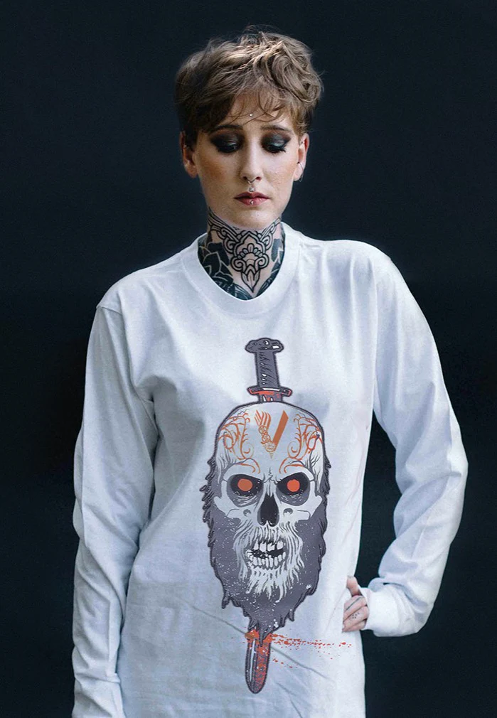 Vikings - Berserker White - Longsleeve - Image 8