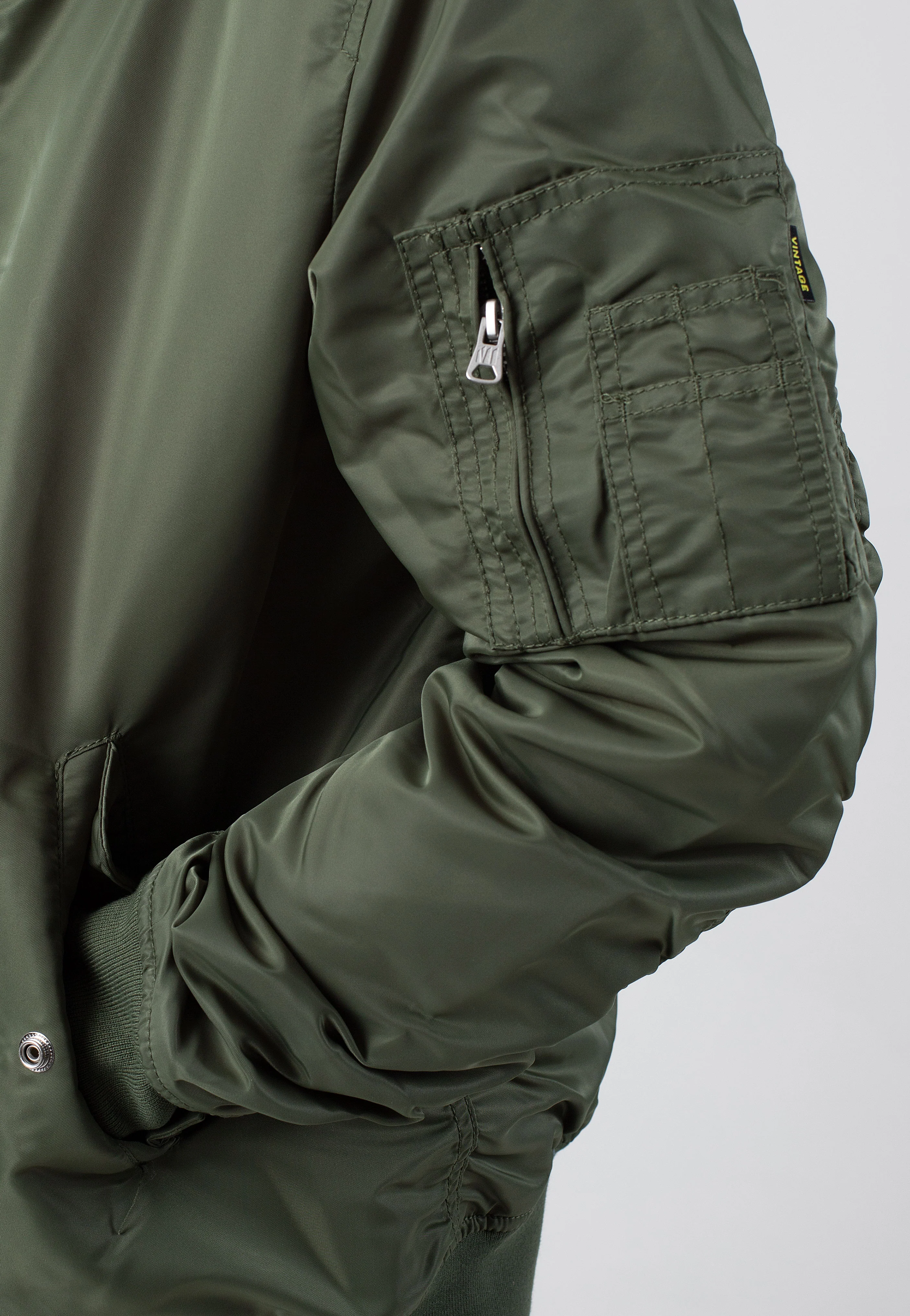 Vintage Industries - Welder Light Olive - Jacket - Image 5