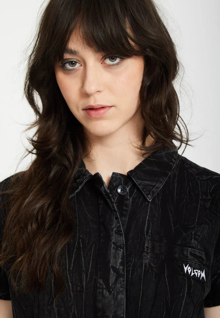 Volcom - Asphalt Black Marble Wash - Jumpsuit - Image 5