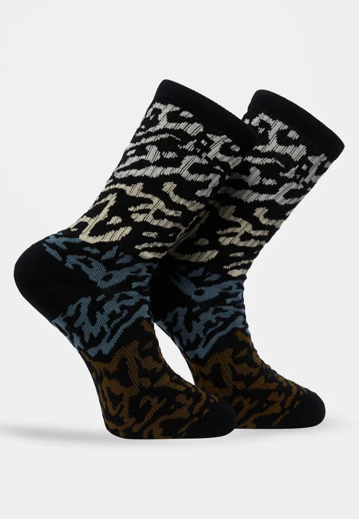 Volcom - Printa Stoney Pack Of 3 Multi - Socks - Image 2