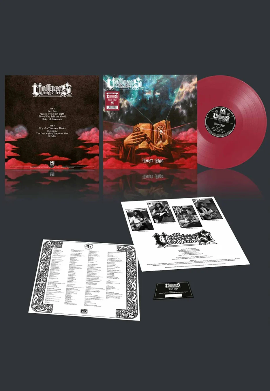 Vultures Vengeance - Dust Age Ltd. Oxblood - Colored Vinyl
