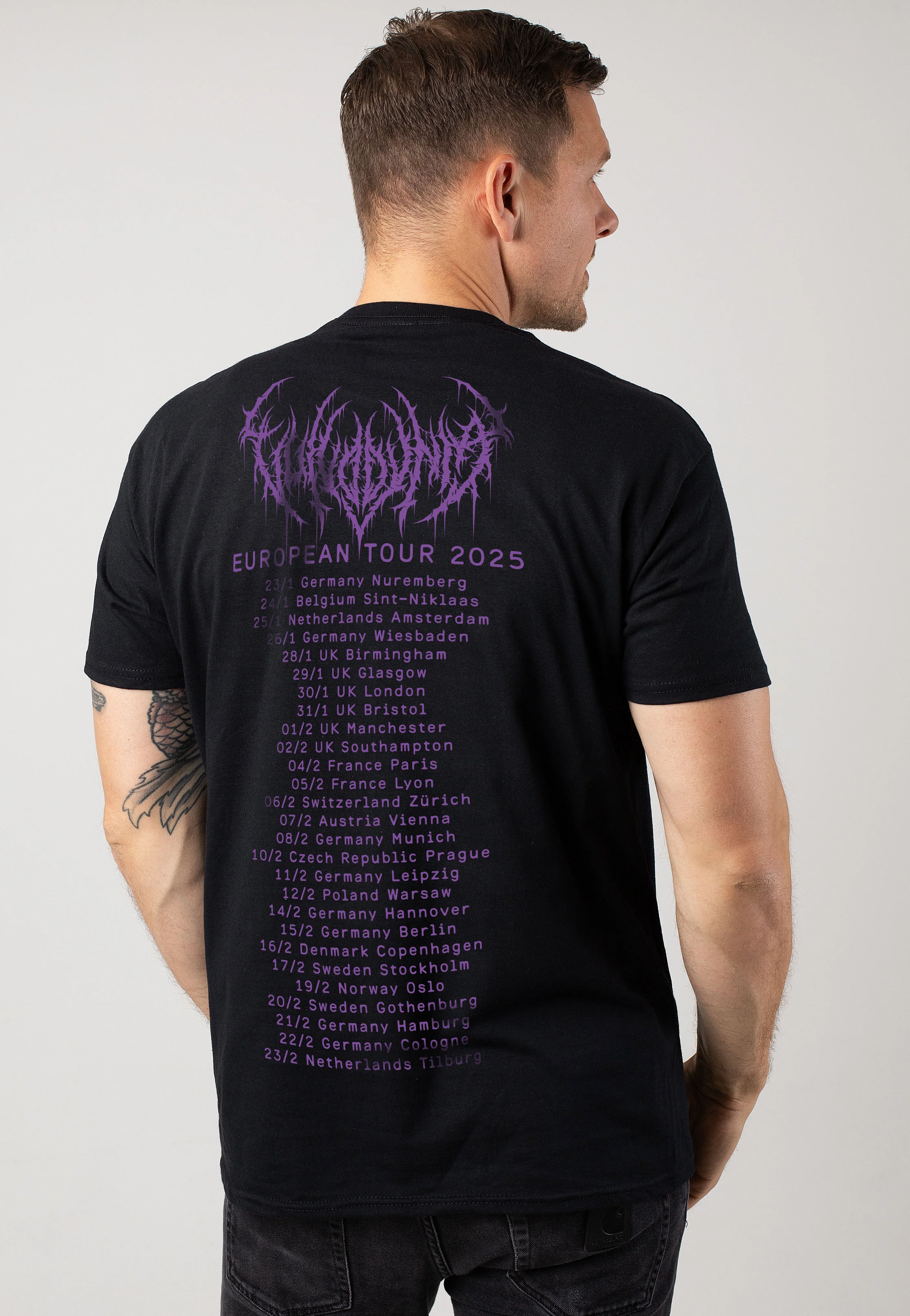 Vulvodynia - The Terrasitic Reconquest Tour 2025 - T-Shirt - Image 2