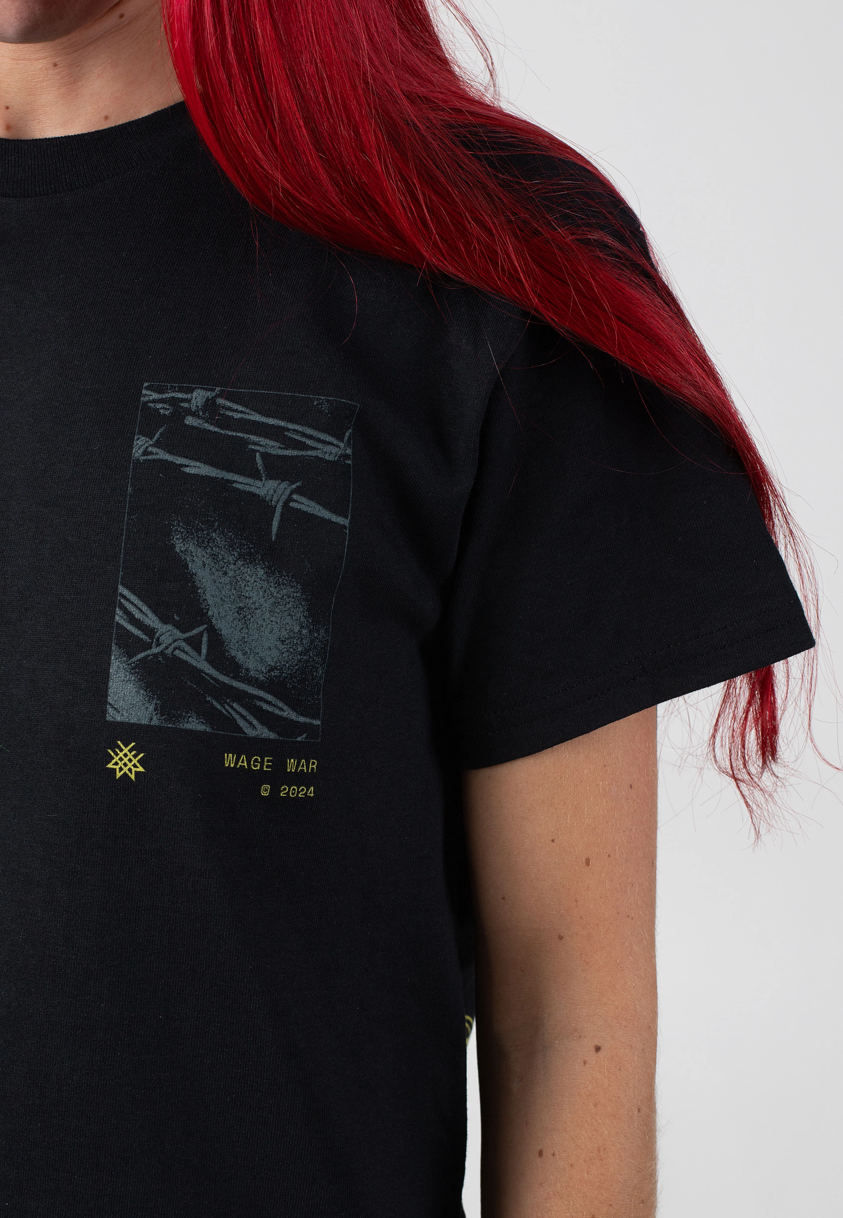 Wage War - Barbed Blur - T-Shirt - Image 8
