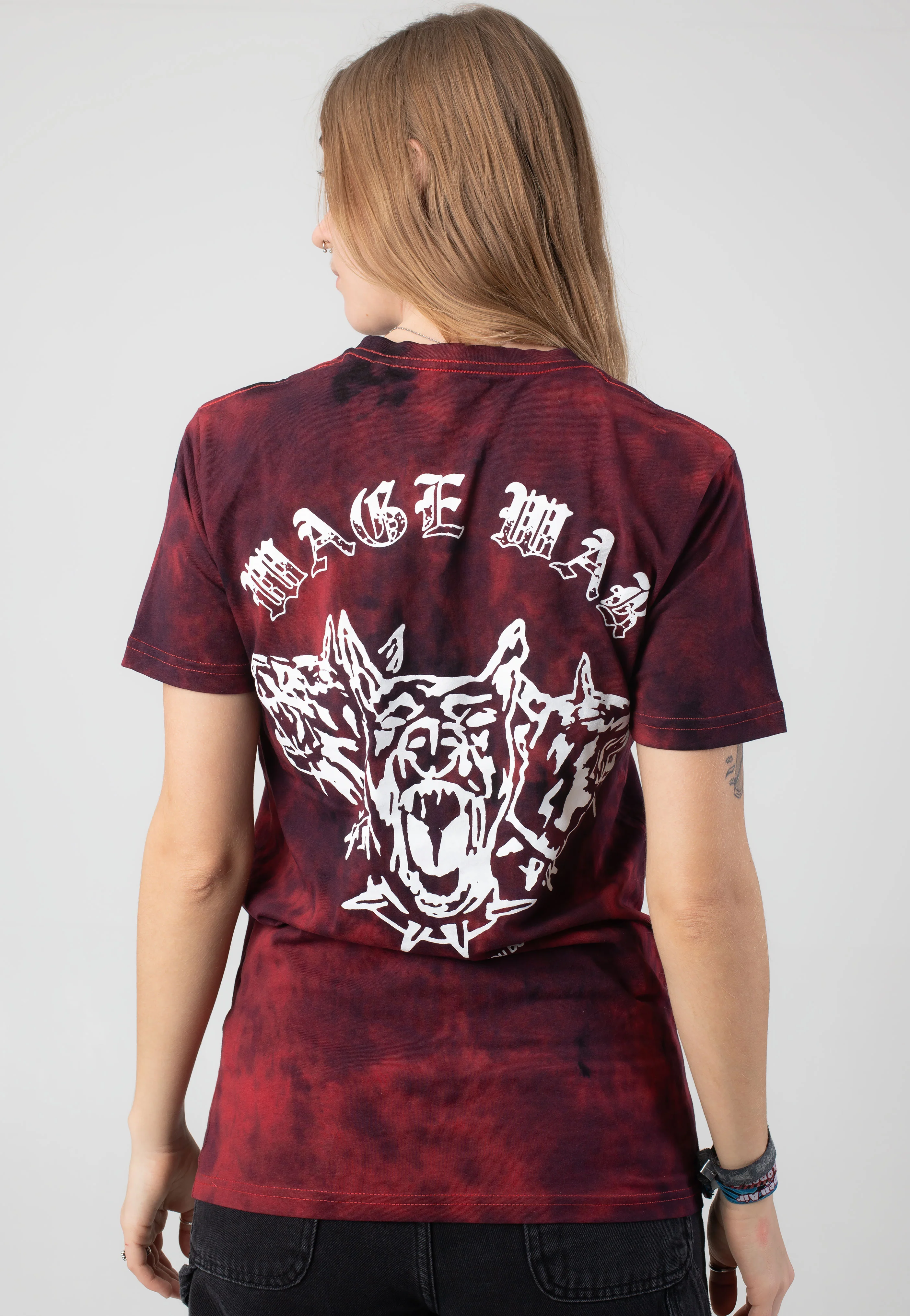 Wage War - Hounds Red/Black Tie Dye - T-Shirt - Image 7