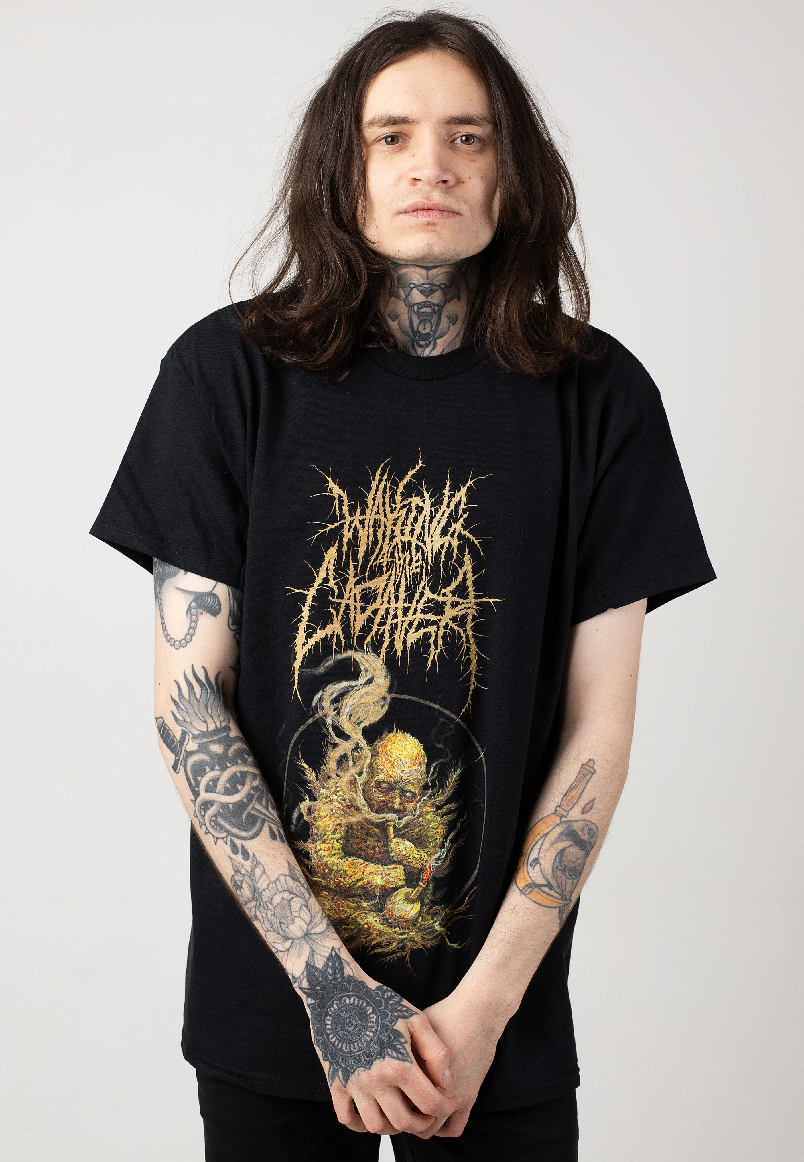 Waking The Cadaver - Bong Man - T-Shirt - Image 3