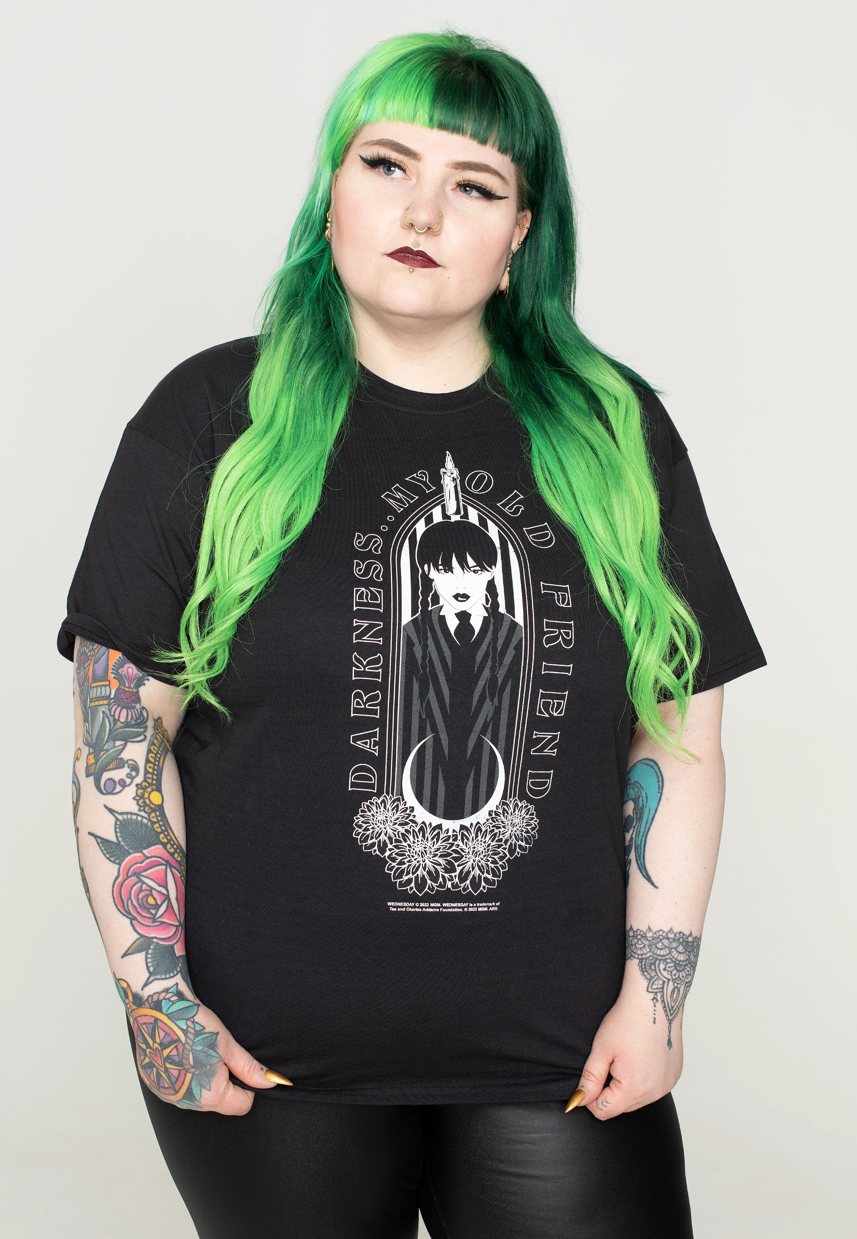 Wednesday Addams - Friend Of Darkness - T-Shirt - Image 5