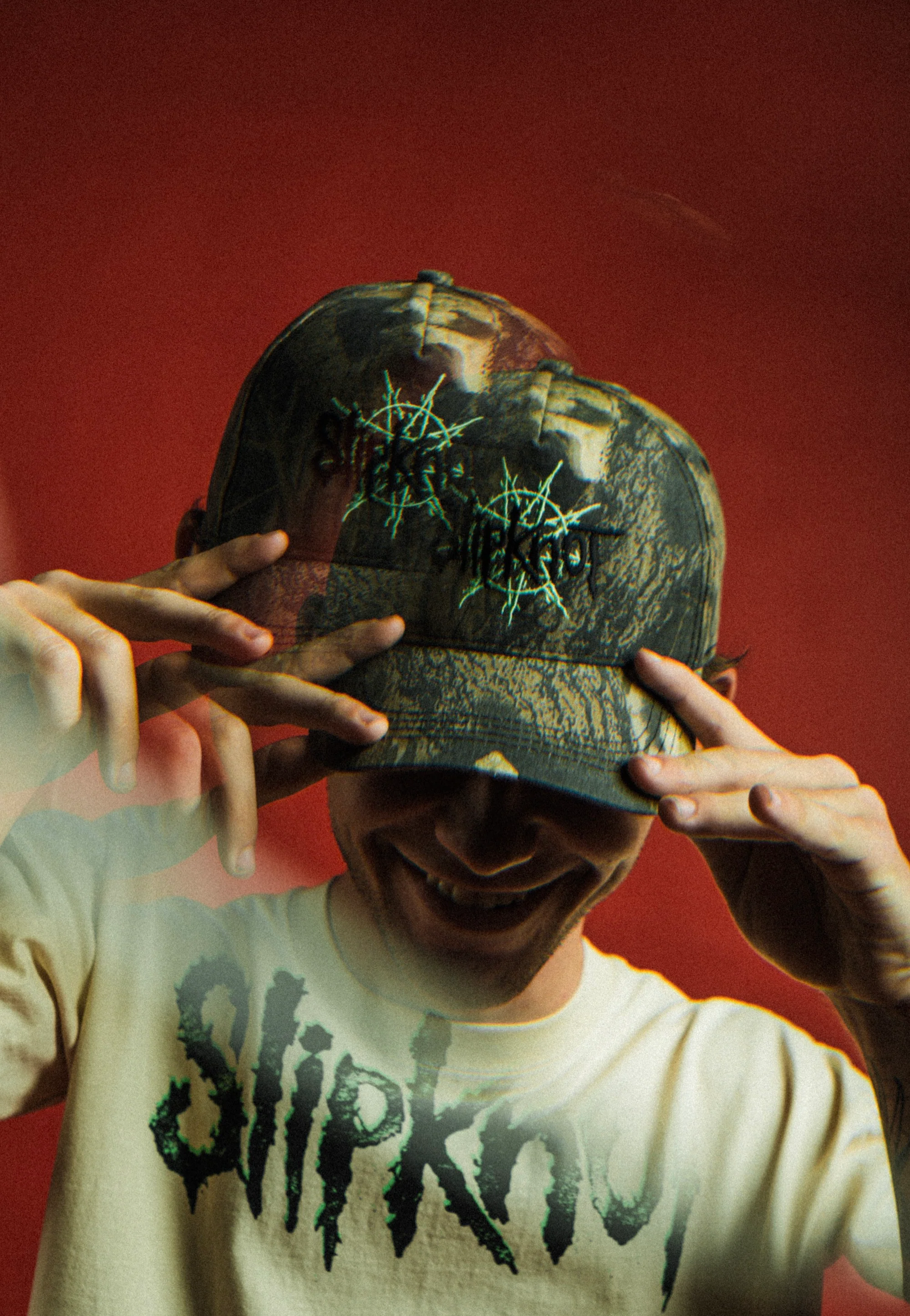 Welcome x Slipknot - Nonagram Camo - Cap - Image 4