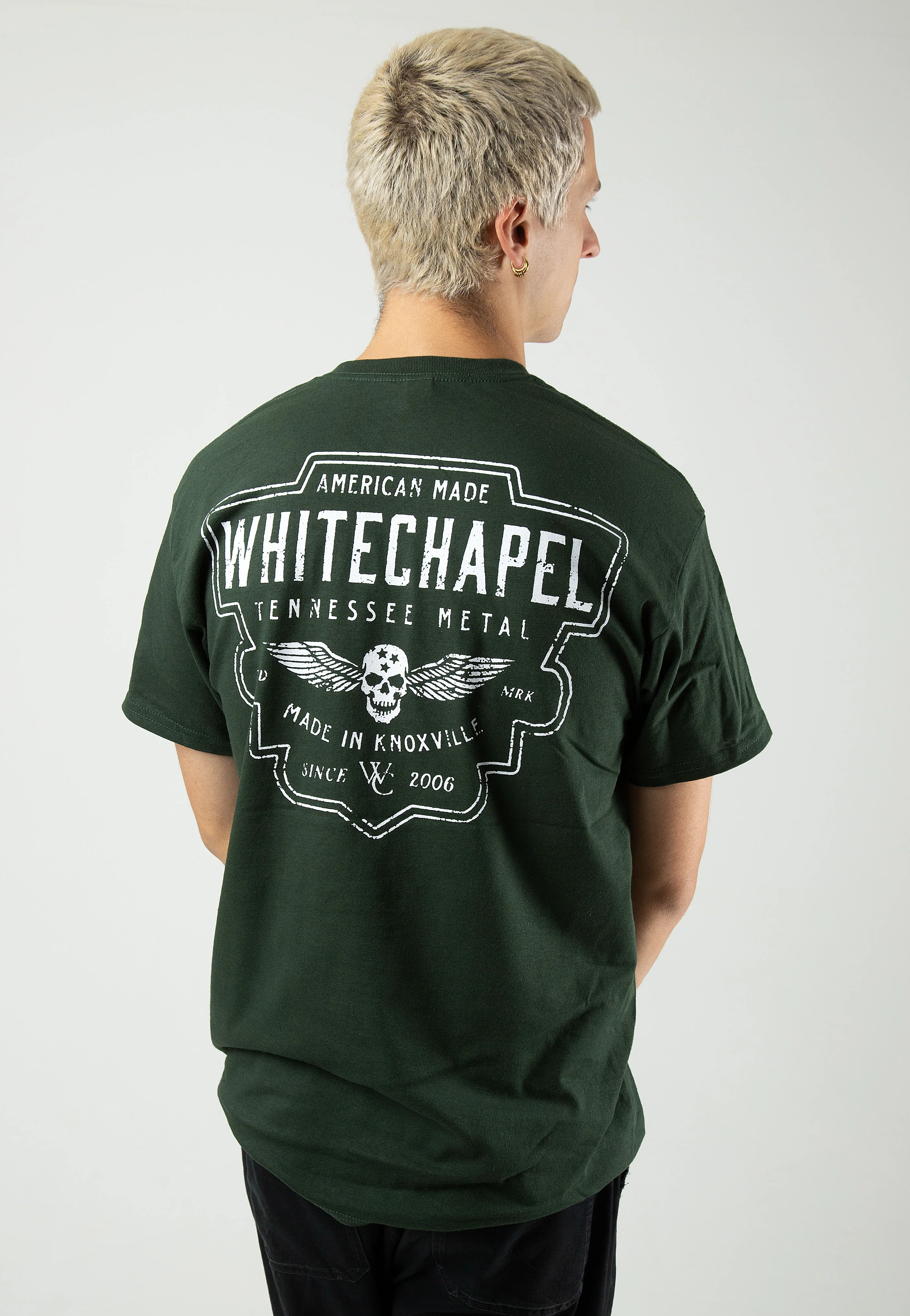 Whitechapel - Black Label Forest Green - T-Shirt - Image 5