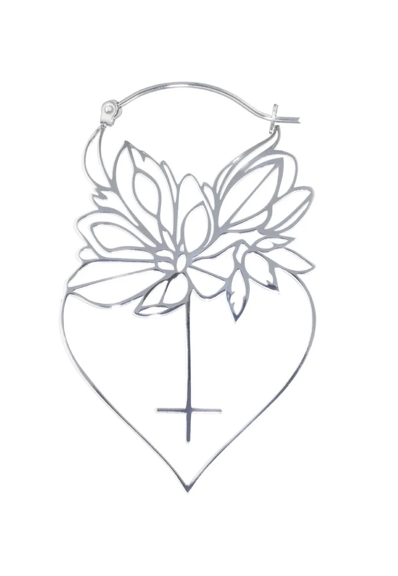 Wildcat - Dahlia Silver - Earrings - Image 4