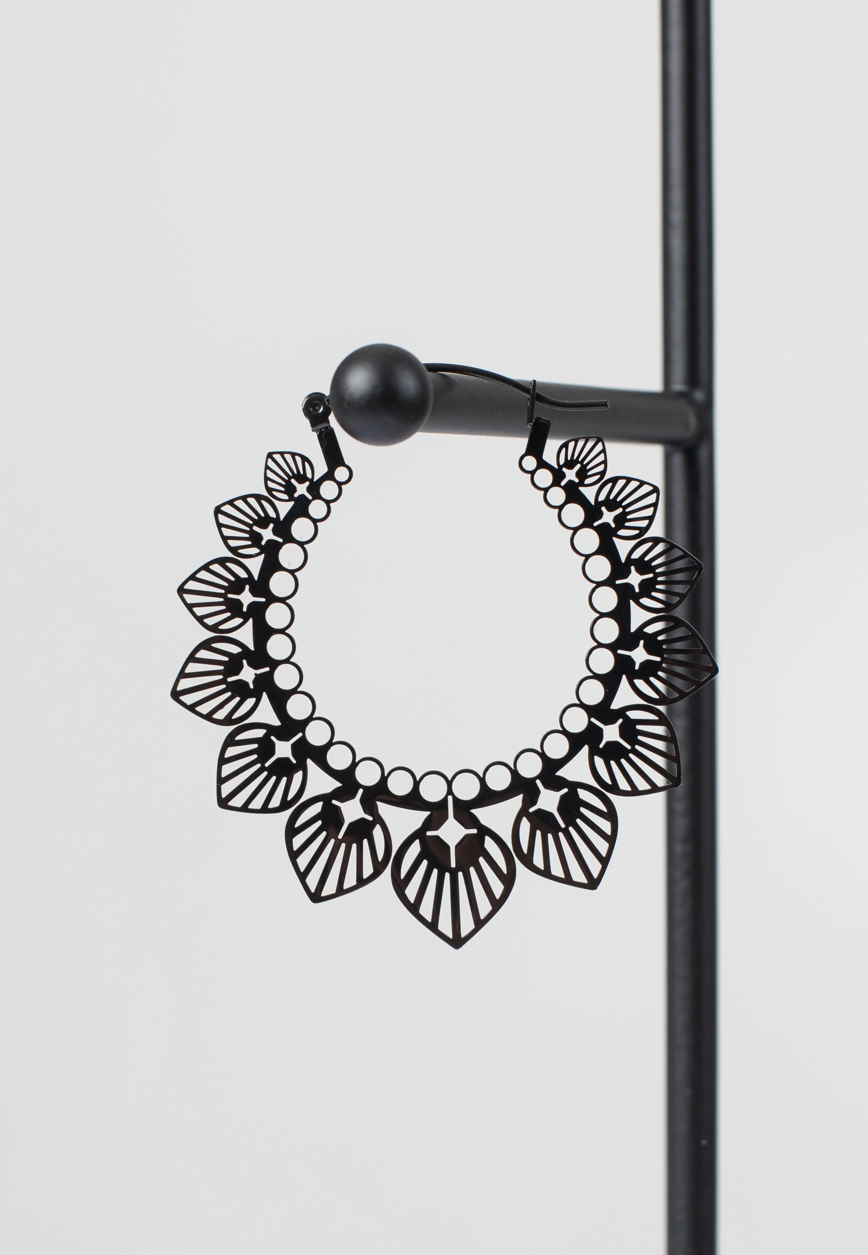 Wildcat - Sunflower Bubble Pairs Black - Earrings - Image 2