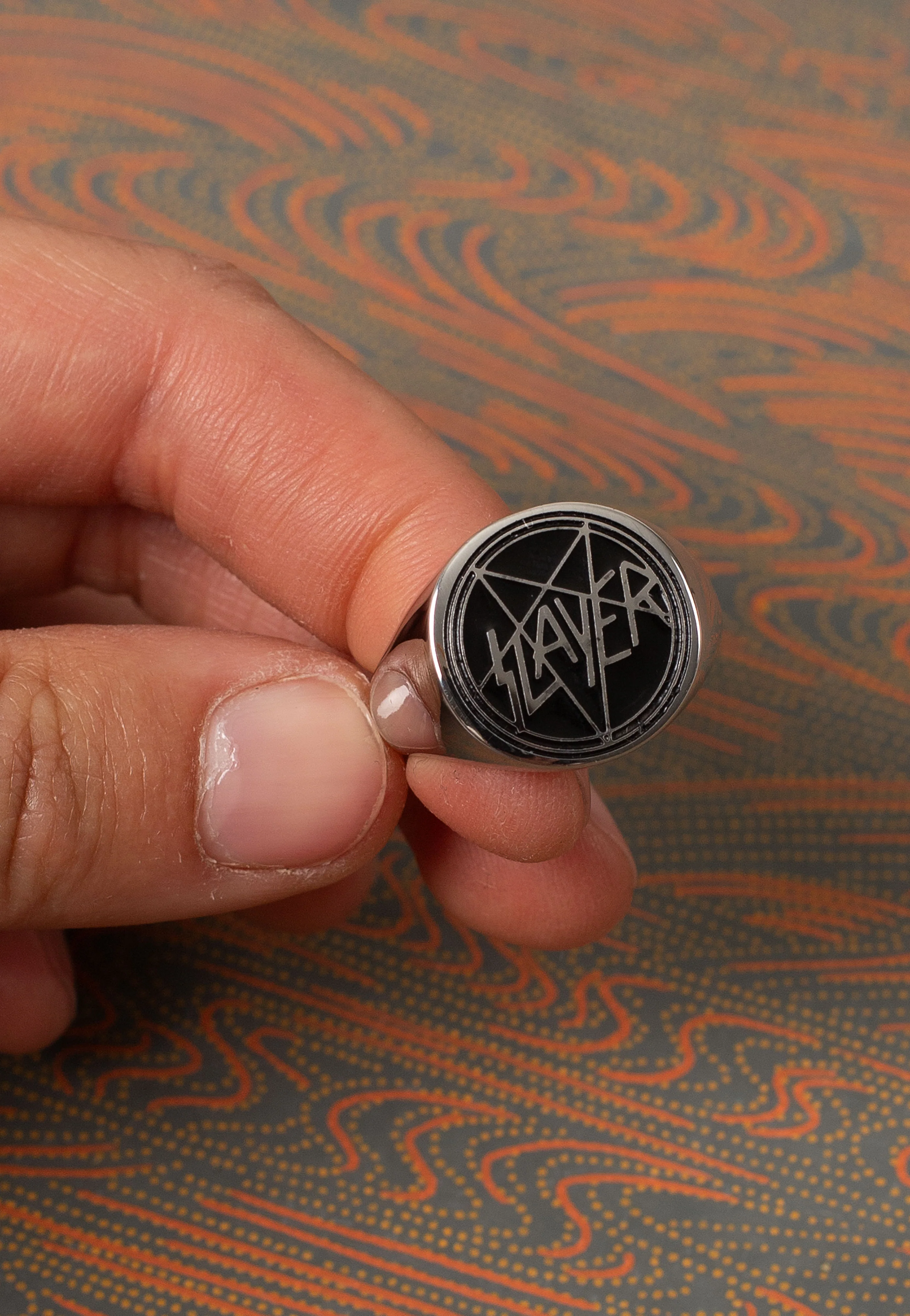 Wildcat x Slayer - Enamel Signet - Ring - Image 4