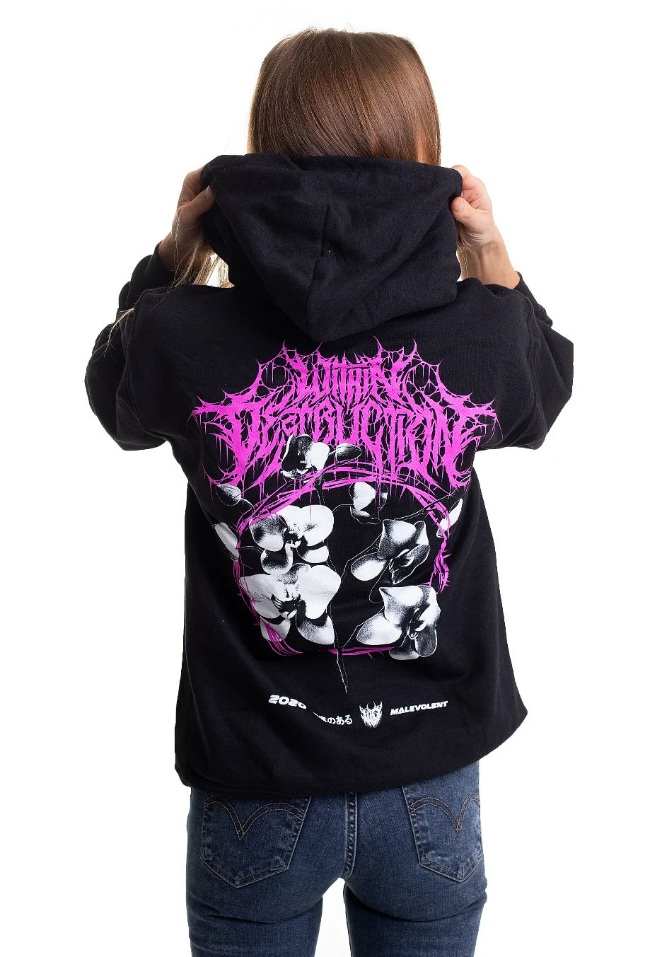 Within Destruction - Circle Flower - Hoodie - Image 4