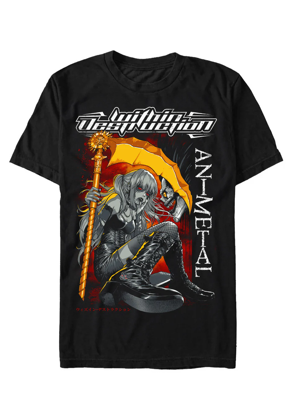 Within Destruction - Misa - T-Shirt - Image 3