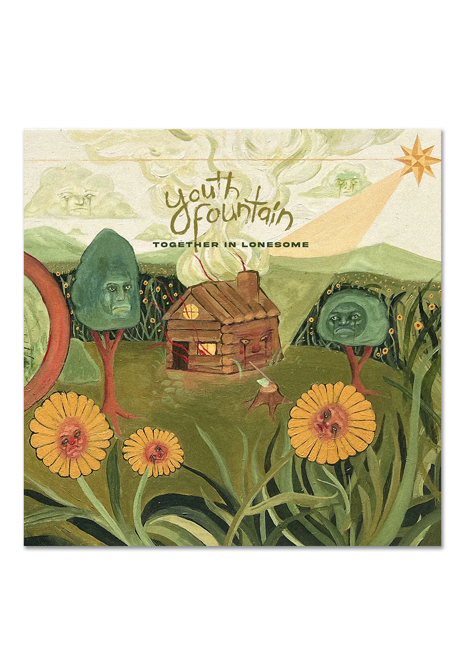 Youth Fountain - Together In Lonesome Green/Yellow Galaxy - Colored Vinyl - Image 2